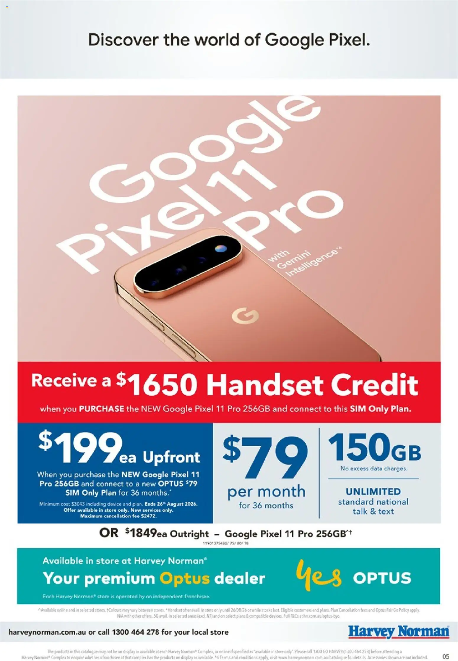 Harvey Norman catalogue - valid from 20/08/2026 | Page: 5 | Products: Accessories, Device