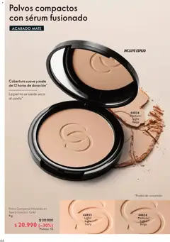 Oriflame catálogo válido desde el 11.09.2026 | Página: 44 | Productos: Espejo, Polvo, Mate, Serum
