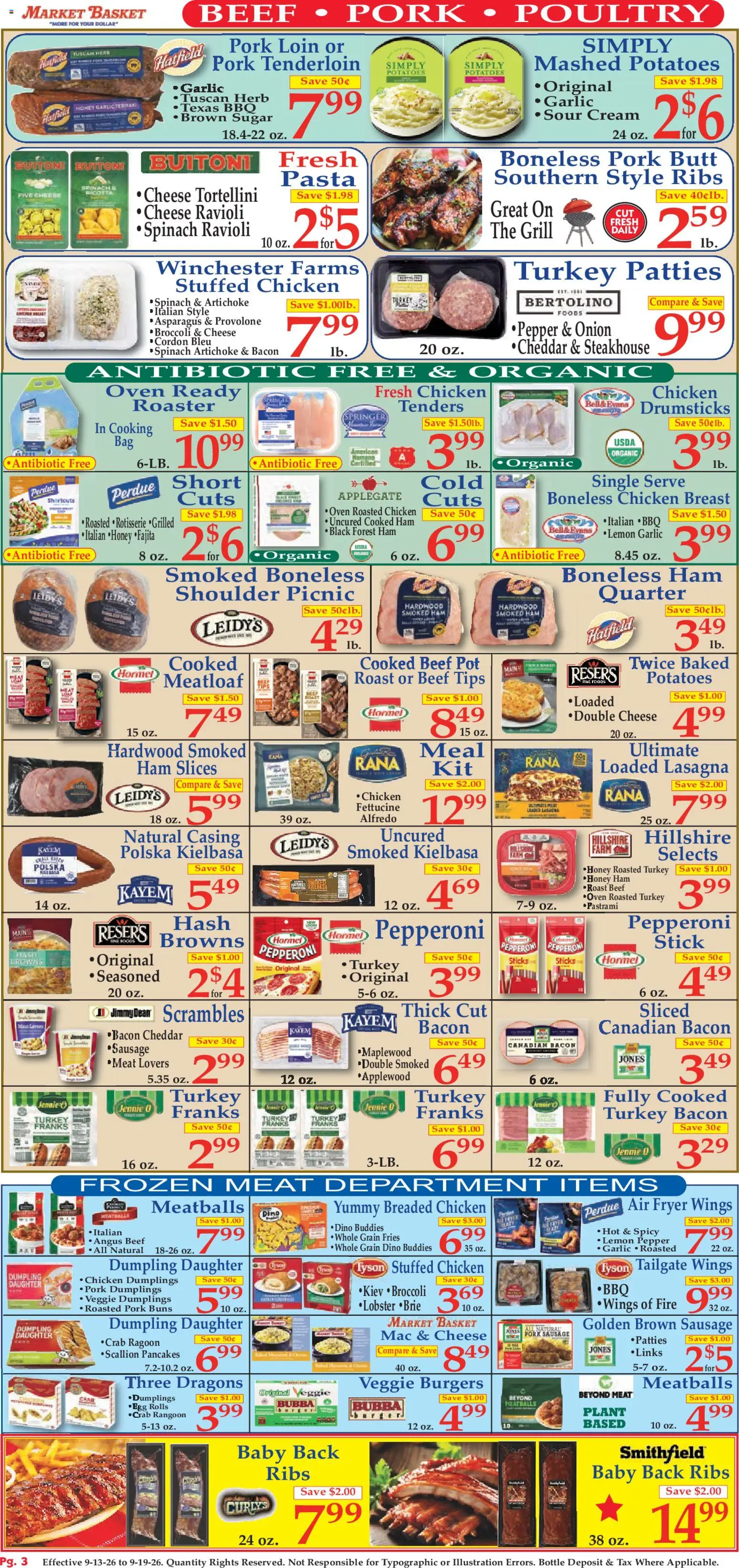 Market Basket Ad - valid from 09/13/2026 | Page: 3