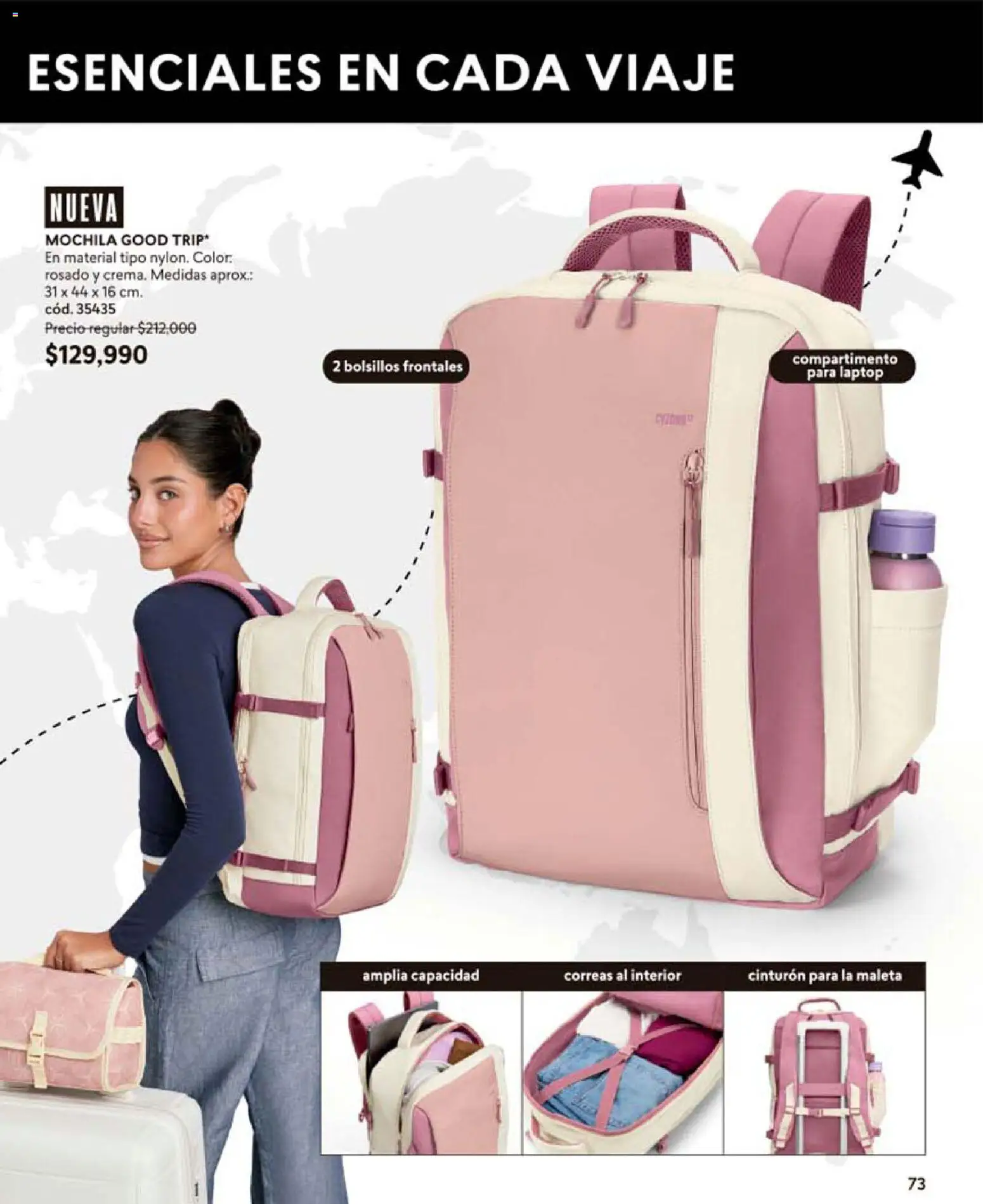 CyZone revista - valida desde el 19.05.2026 | Página: 73 | Productos: Mochila, Maleta, Cinturón, Laptop