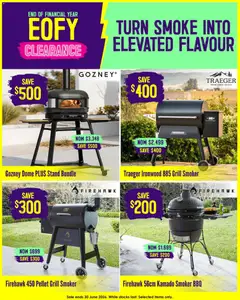 Preview of Barbeques Galore Black Friday - valid from 15/06/2026 | Page: 4 | Products: Wood, Grill