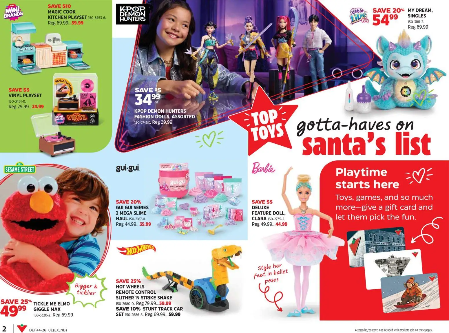 Canadian Tire flyer valid from Oct 29, 2026 | Page: 2