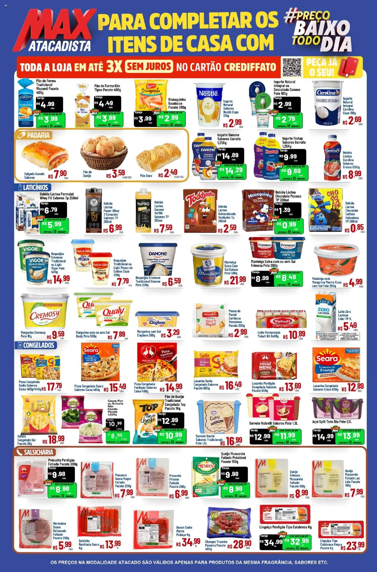 Max Atacadista Folheto - válido de 26.05.2026 | Página: 5 | Produtos: Cará, Queijo, Pão, Pão de queijo