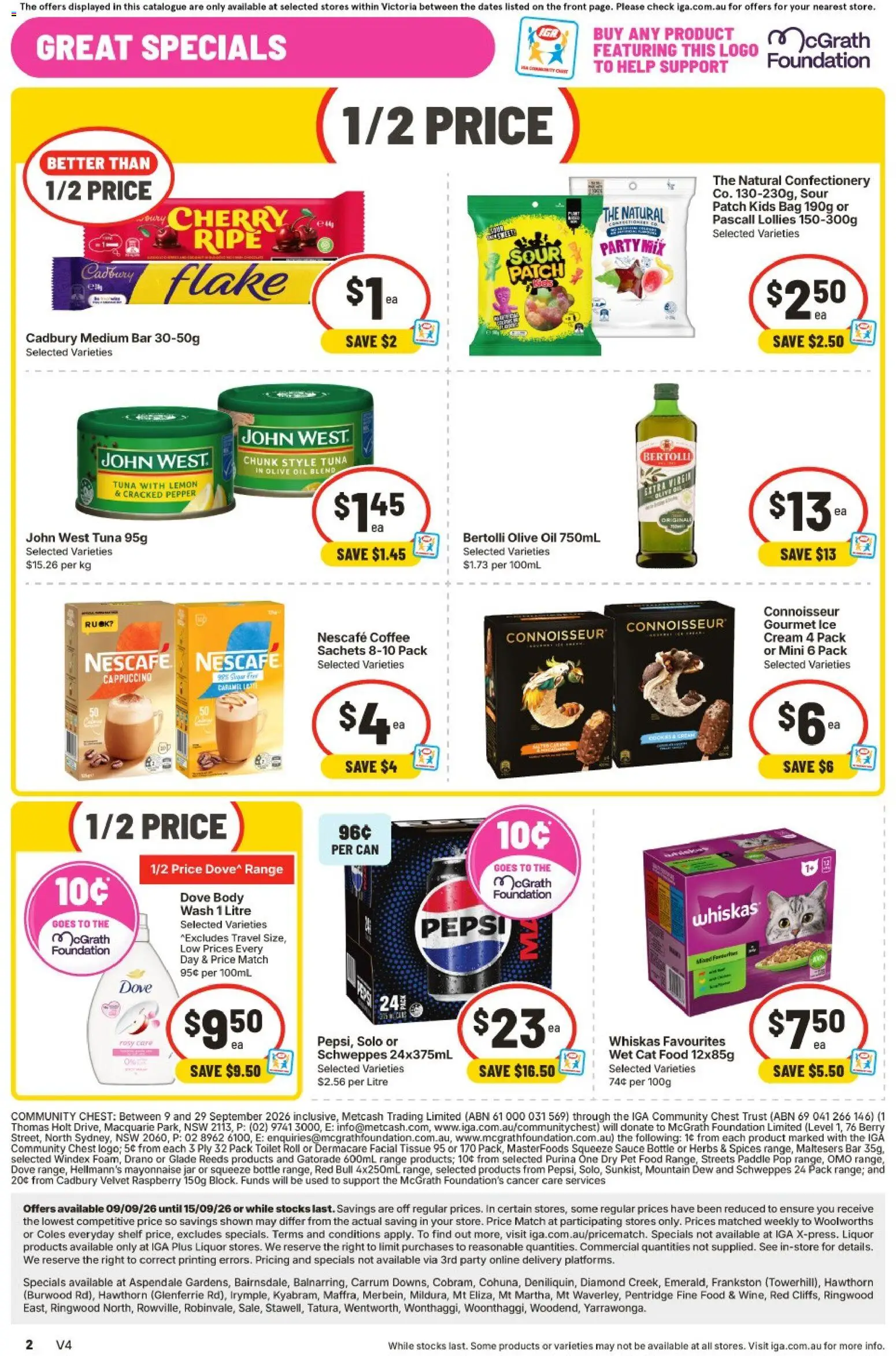 IGA catalogue - valid from 09/09/2026 | Page: 3