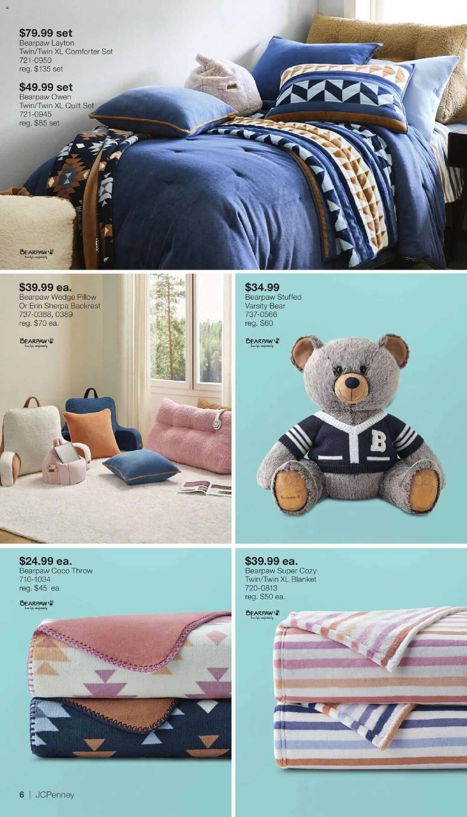 JCPenney Semi-Annual Home Sale - valid from 07/13/2026 | Page: 5 | Products: Pillow, Blanket, Quilt, Comforter