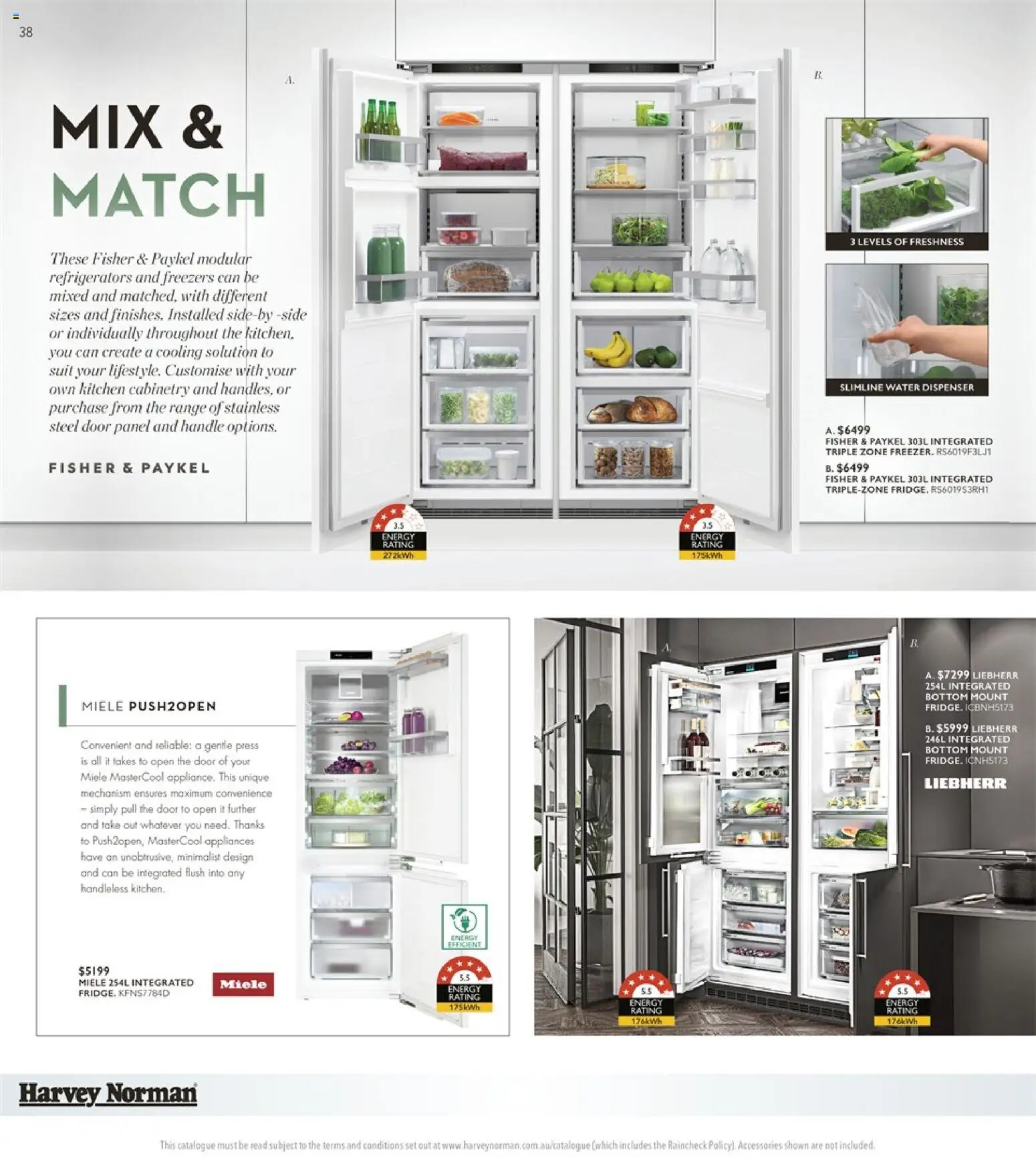 Harvey Norman catalogue - valid from 29.04.2026 | Page: 38 | Products: Door, Water, Suit, Accessories