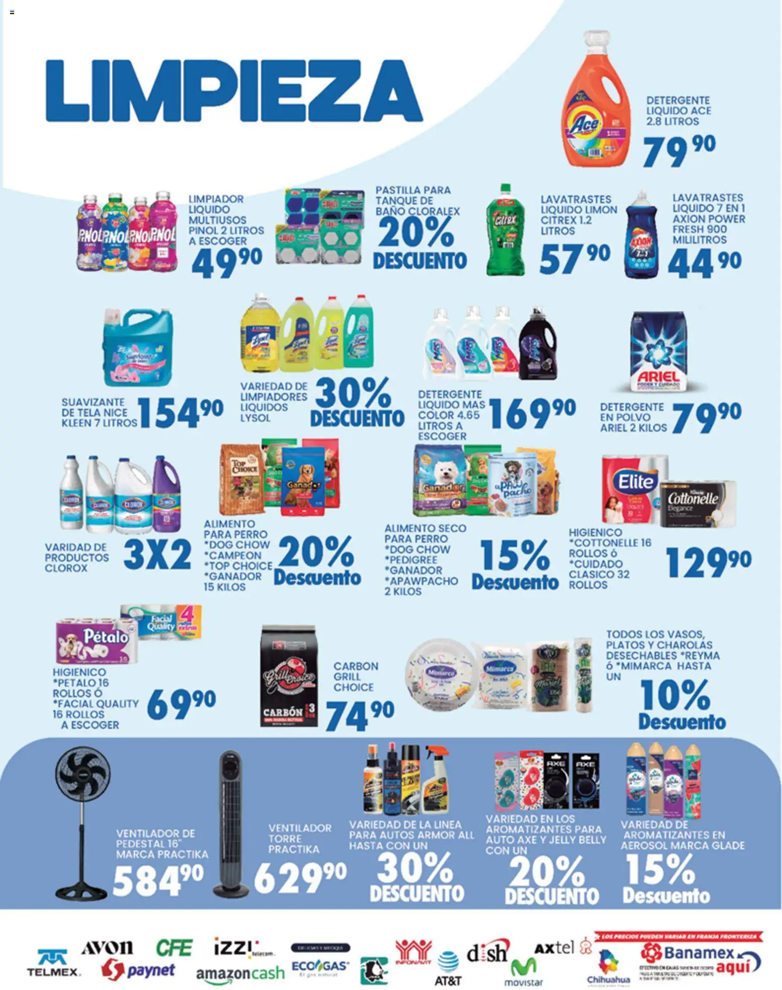 Nuevas ofertas de Alsuper válidas en toda la República Mexicana desde el 13.03.2026. ¡Encuentra las mejores ofertas en Alsuper folleto! | Página: 5 | Productos: Limón, Suavizante, Limpiador, Baño