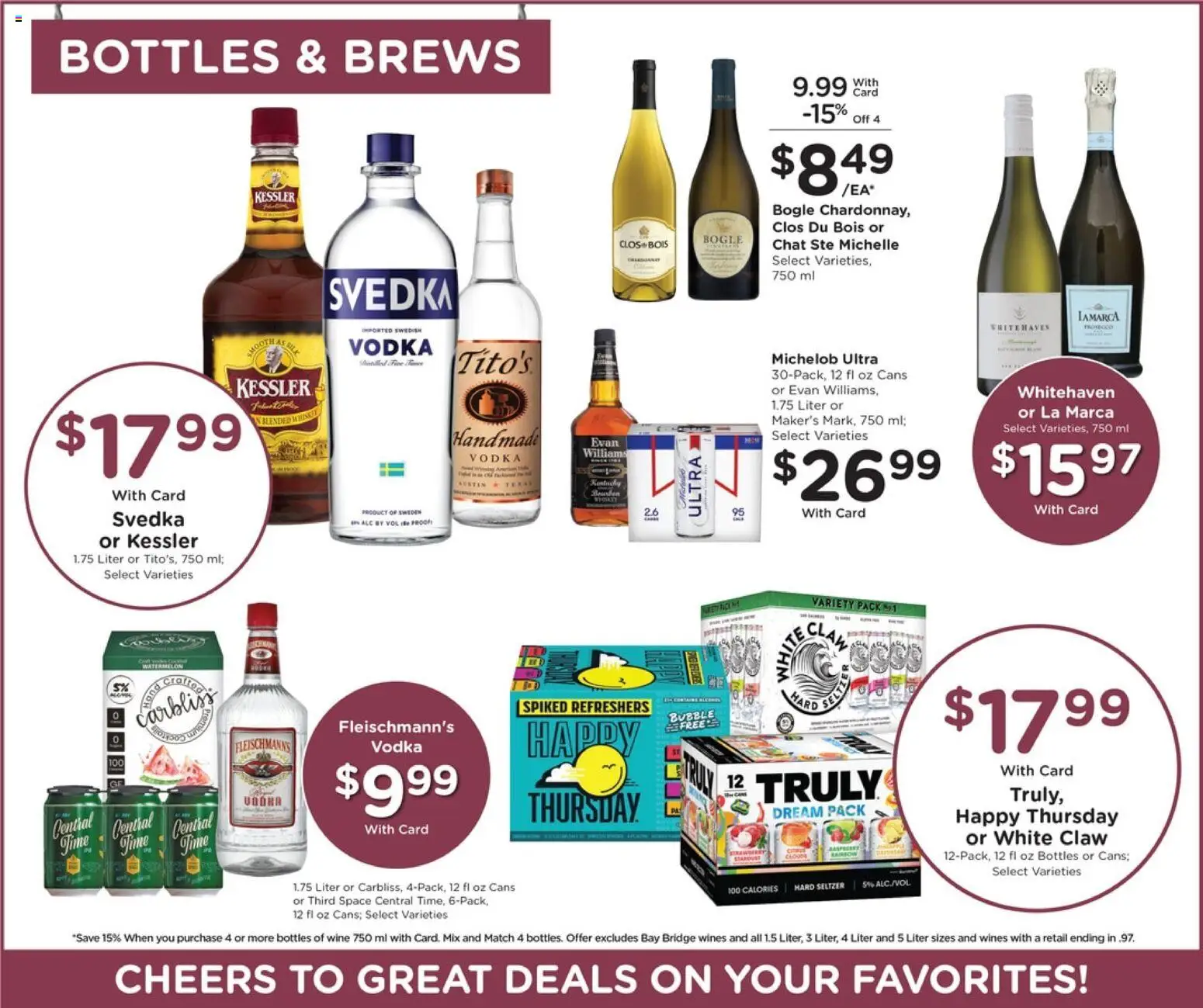 Pick ‘n Save Weekly Ad - valid from 11.03.2026 | Page: 10 | Products: Tea, Whiskey, Watermelon, Raspberry