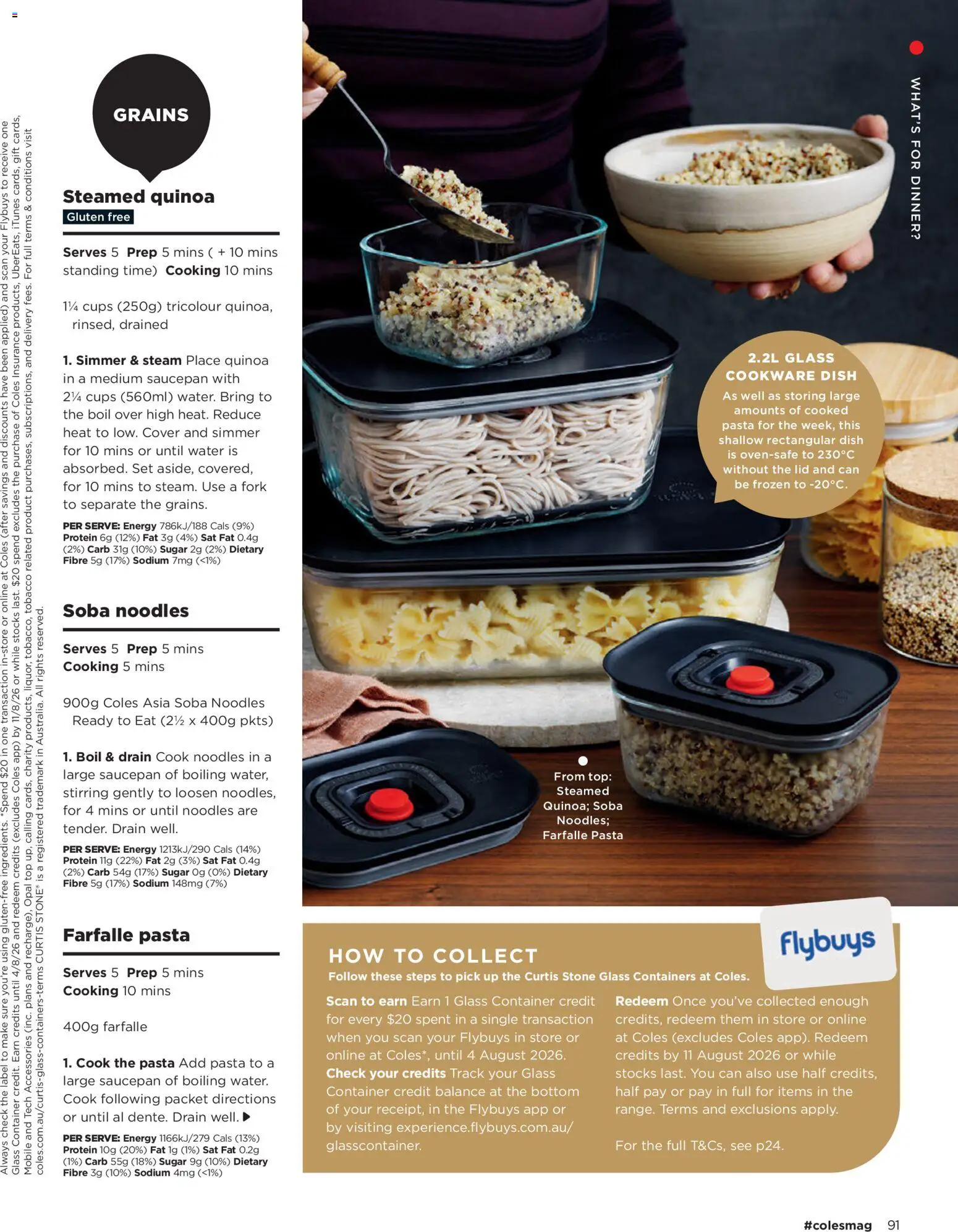Coles catalogue - valid from 01/07/2026 | Page: 91 | Products: Cups, Noodles, Cookware, Accessories