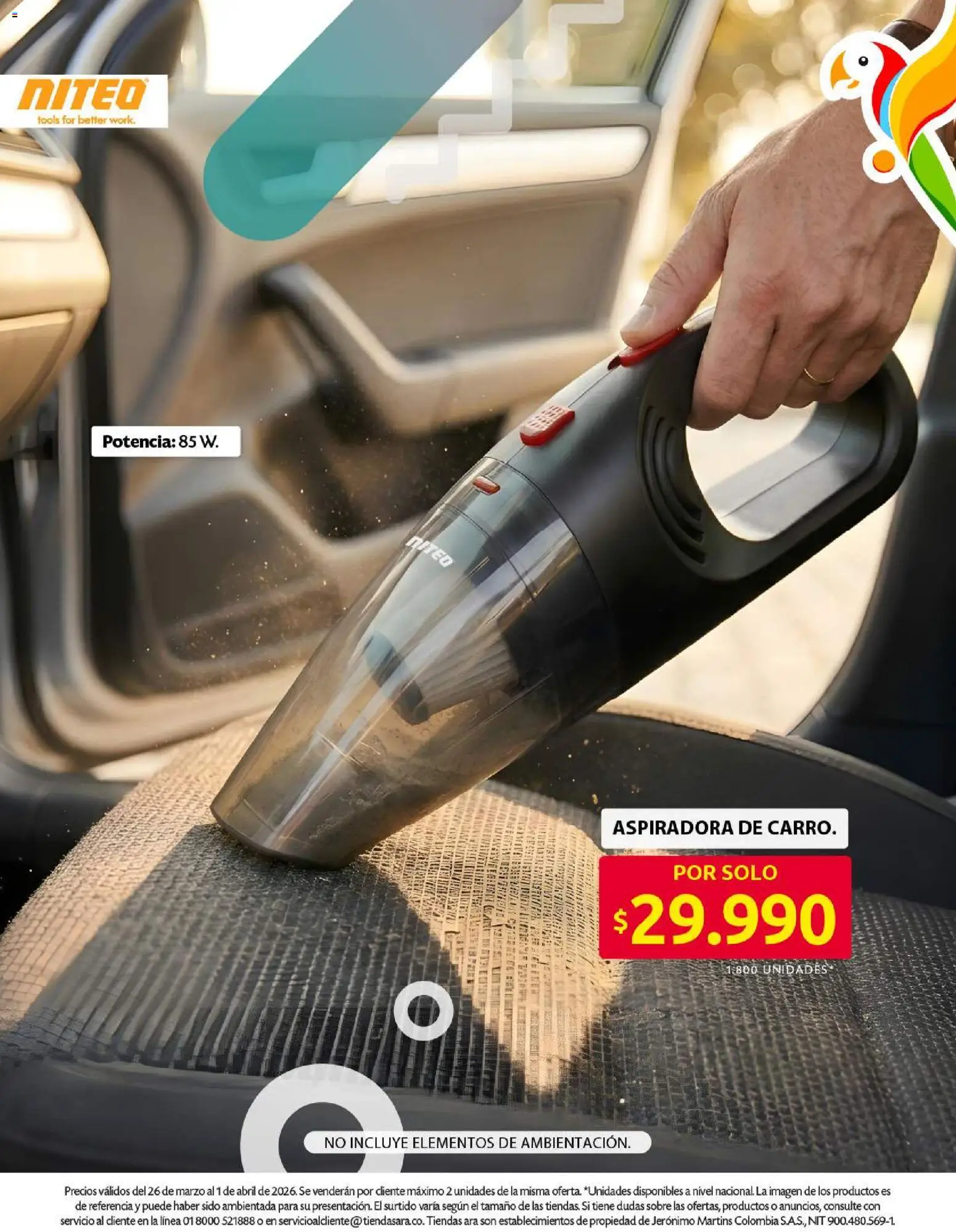 Ara revista - valida desde el 26.03.2026 | Página: 6 | Productos: Aspiradora, Sobre