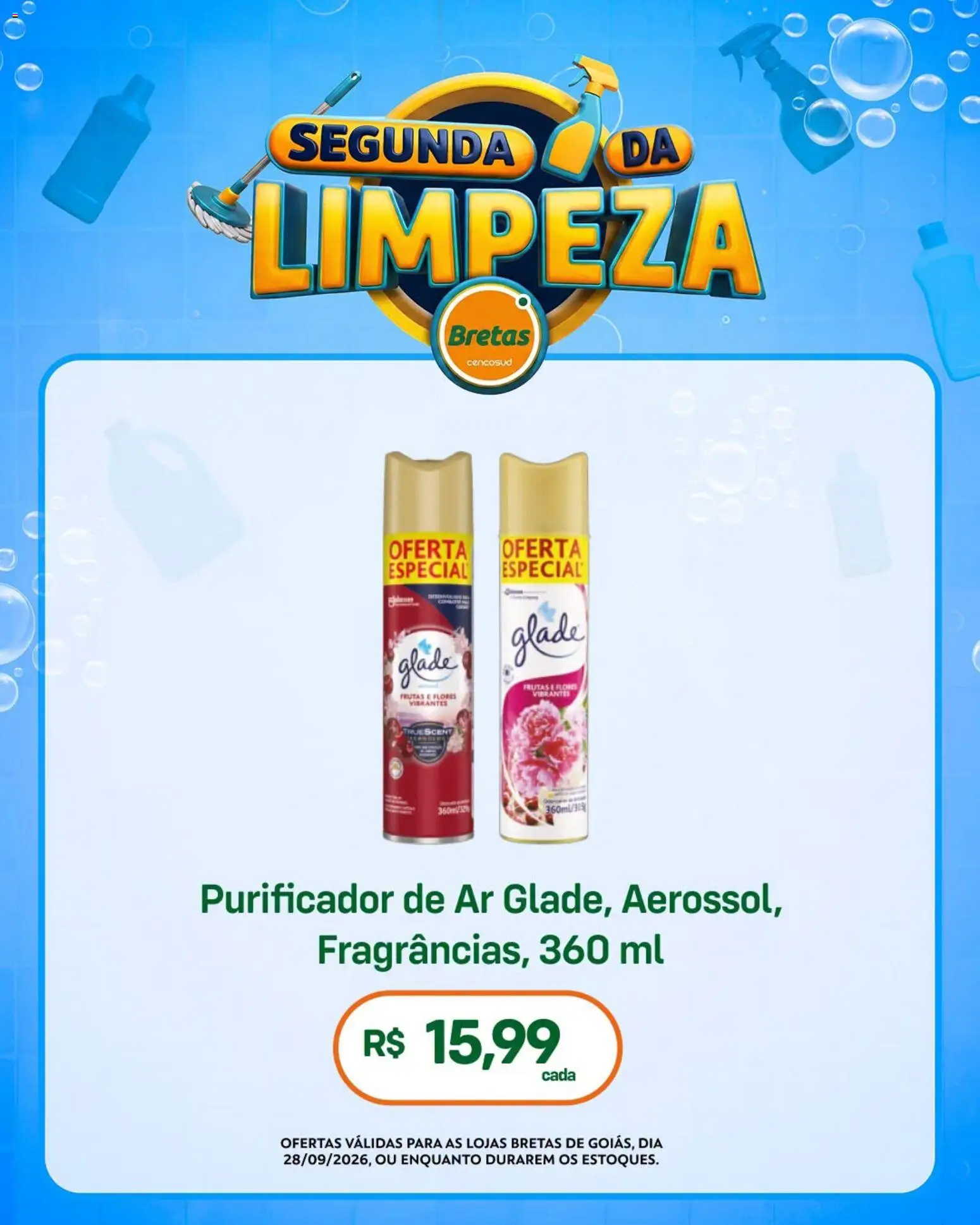 Bretas Folheto - válido de 28/09/2026 | Página: 10 | Produtos: Frutas, Purificador de ar, Purificador, Flores