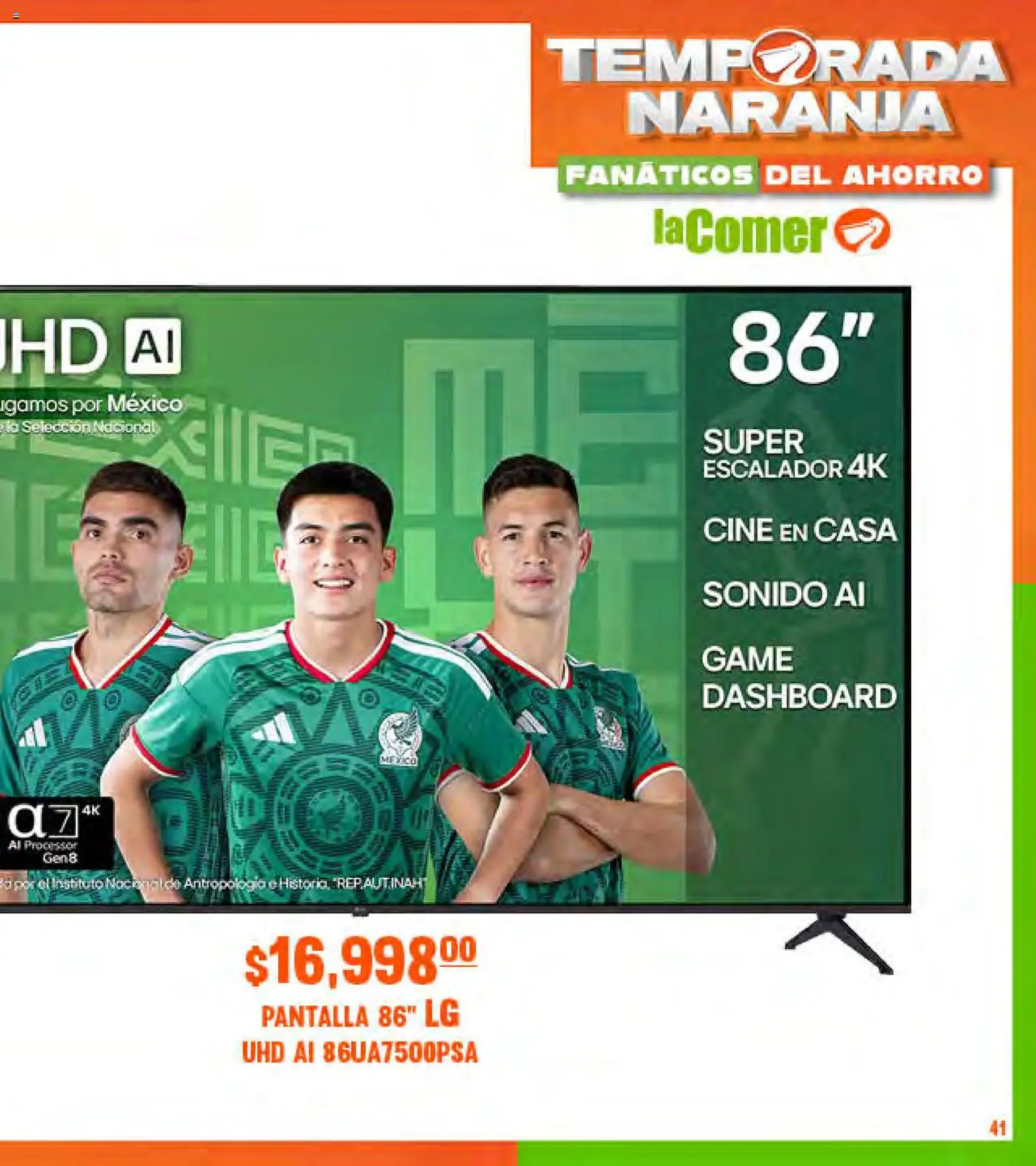 Nuevas ofertas de La Comer válidas en toda la República Mexicana desde el 05/08/2026. ¡Encuentra las mejores ofertas en La Comer folleto! | Página: 81