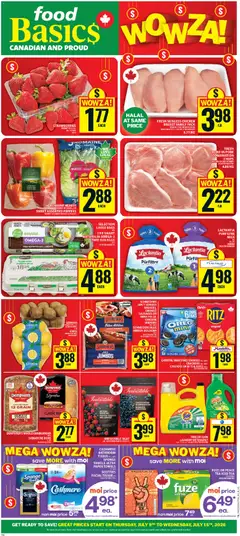 Preview of Food Basics weekly flyer - Cornwall from shop Food Basics valid from Jul 9, 2026