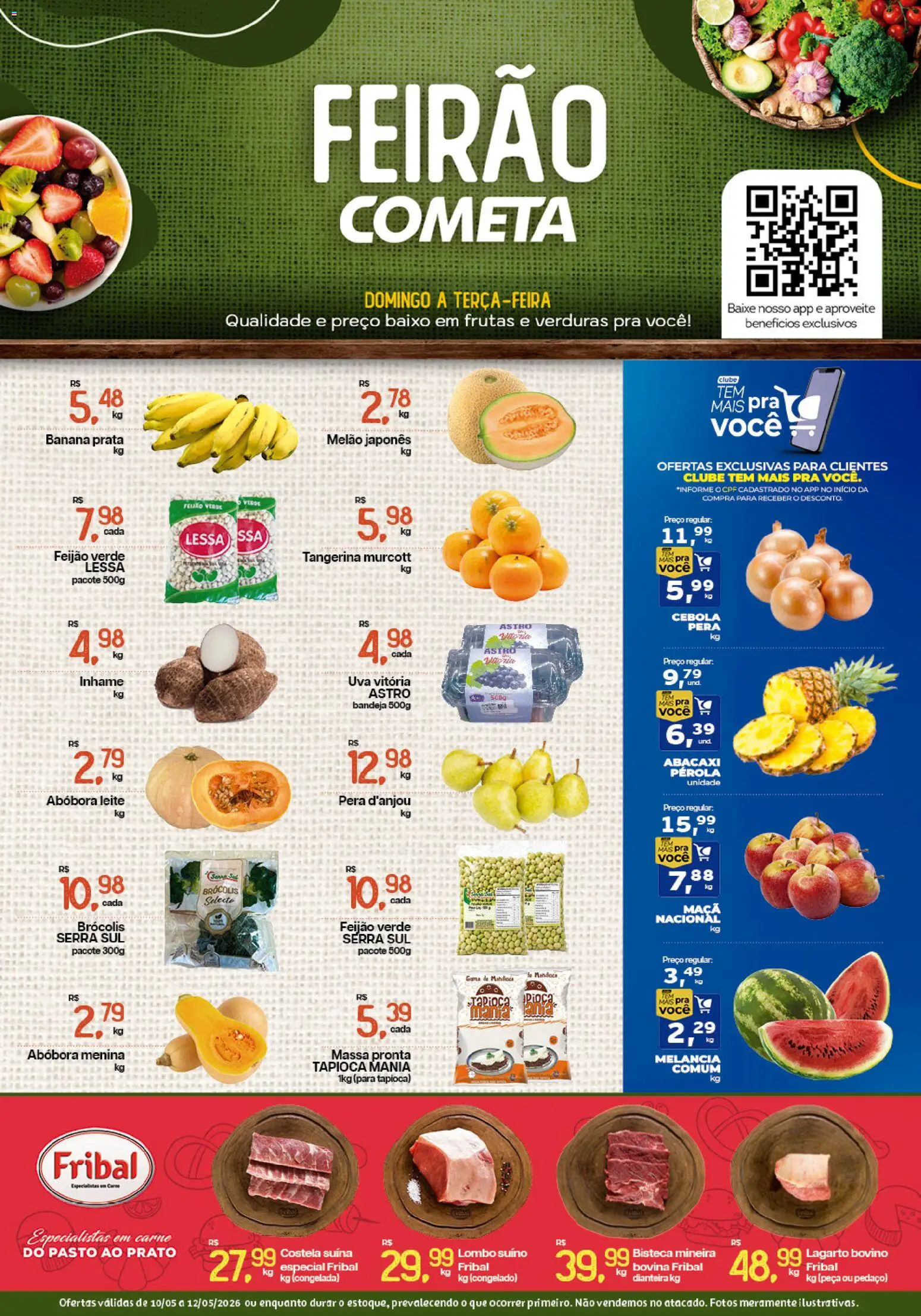 Cometa Supermercados Folheto - válido de 10.05.2026 | Página: 1