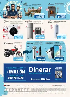 Vista previa Naldo - Catálogo válido desde el 01.06.2026 | Página: 16 | Productos: Freidora, Sobre, Lavarropas, Freidora de aire