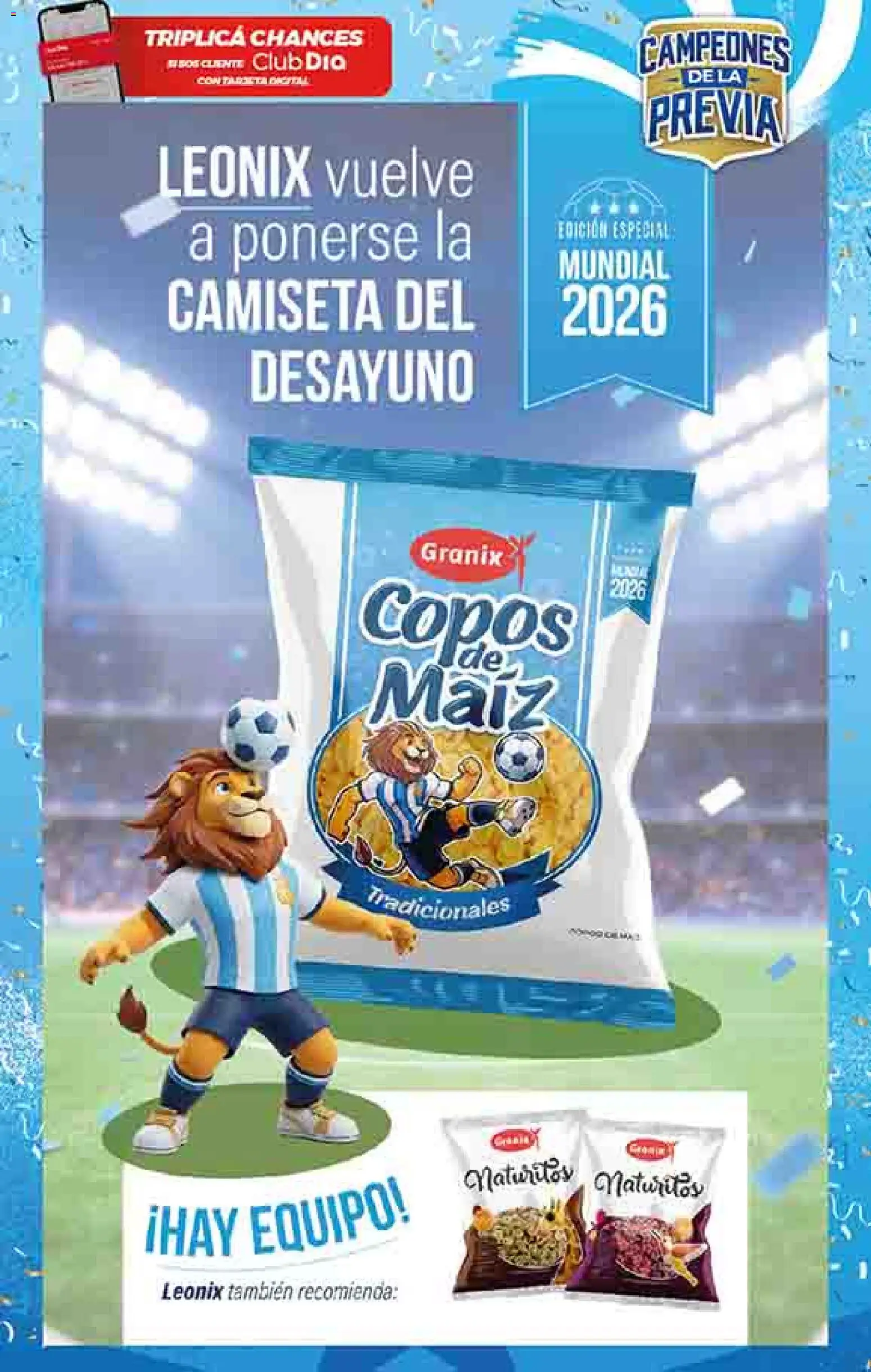 Supermercado DIA Ofertas │ válido desde el 20.05.2026 | Página: 7 | Productos: Copos, Camiseta, Maiz