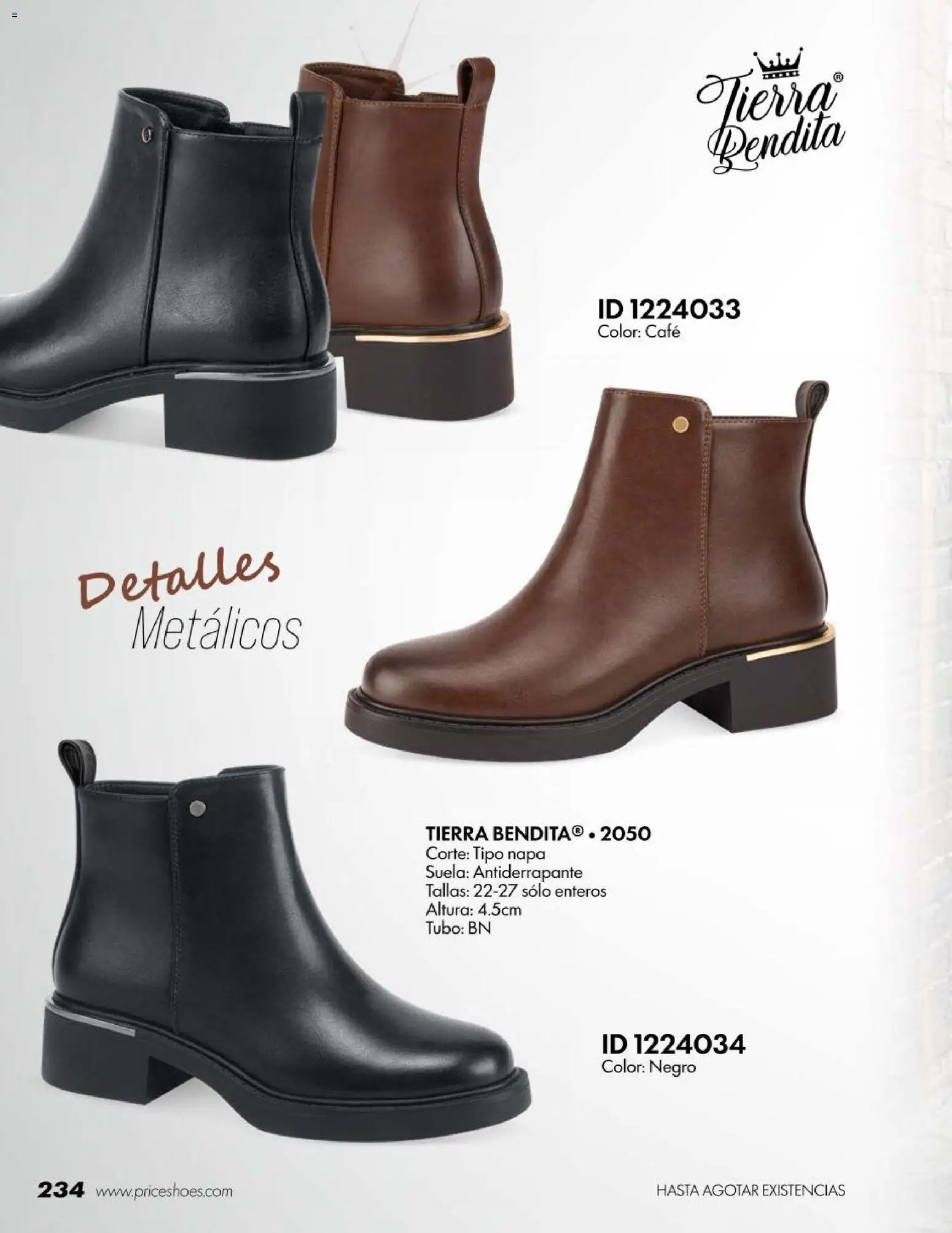 Nuevas ofertas de Price Shoes válidas en toda la República Mexicana desde el 18/07/2026. ¡Encuentra las mejores ofertas en Price Shoes catálogo Botas! | Página: 234