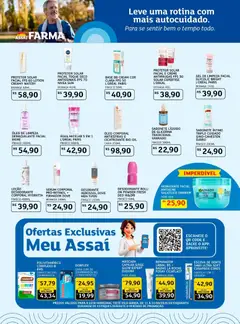 Assaí Atacadista ofertas - Pré-Visualização do folheto da loja Assaí Atacadista, válido de 10/08/2026 | Página: 3 | Produtos: Água micelar, Base, Máscara capilar, Óleo corporal