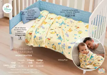 Vista previa de Colchas Concord catálogo Baby, nuevo folleto de la tienda, válido en México a partir del 01.05.2026 | Página: 50 | Productos: Cama, Almohada, Cuna, Sabanas