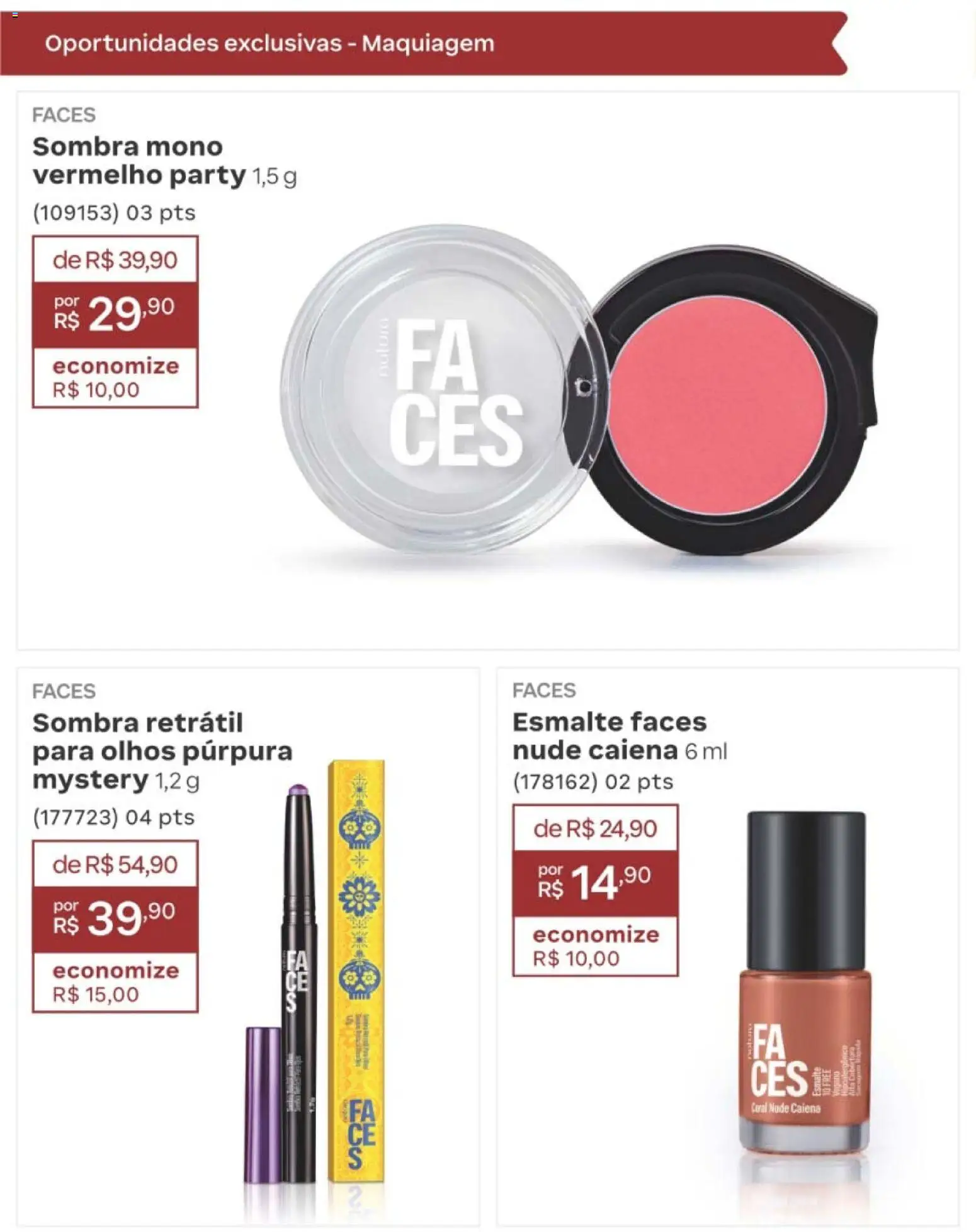 Natura Folheto - válido de 10/08/2026 | Página: 248 | Produtos: Maquiagem