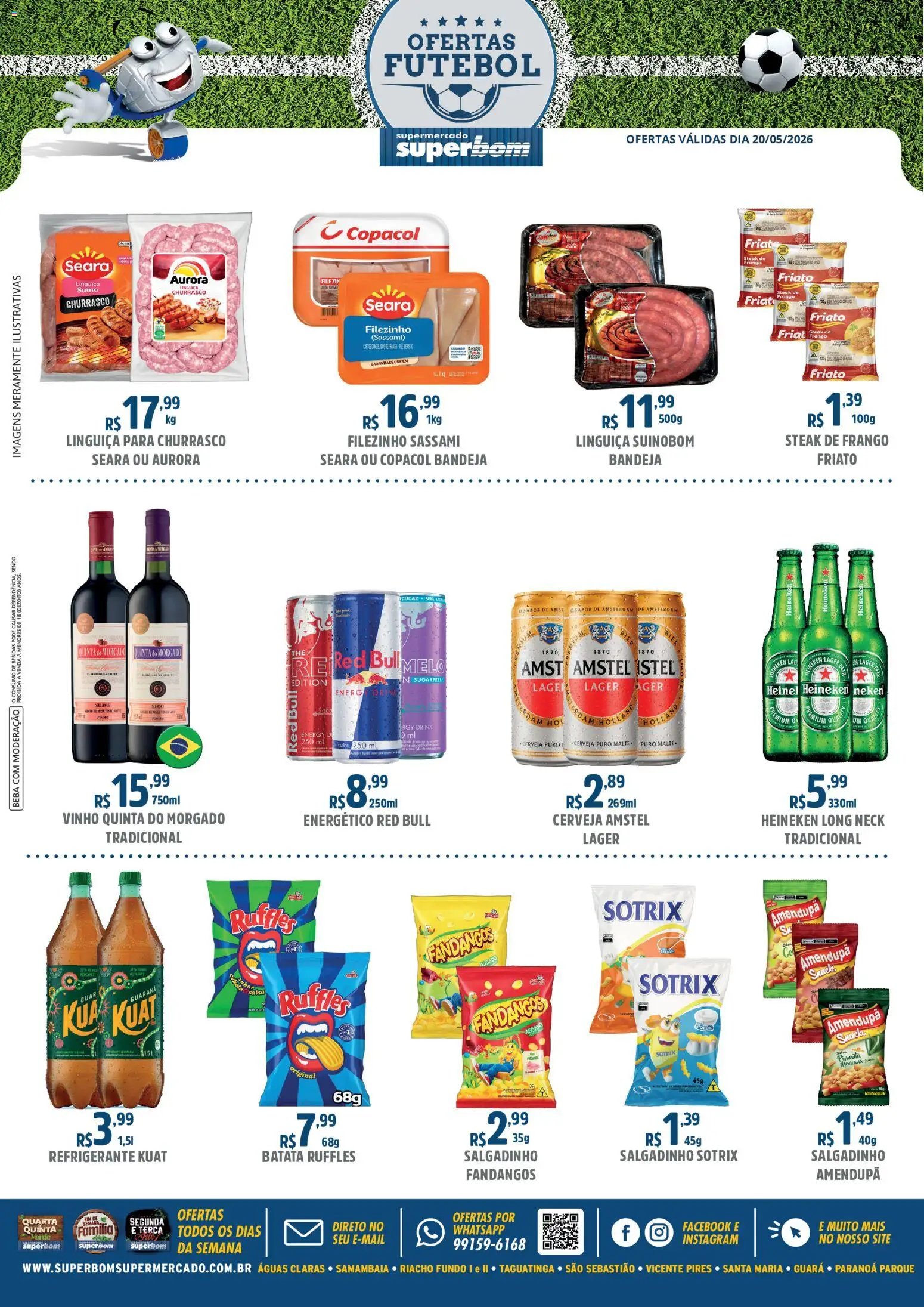 Superbom Folheto - válido de 20.05.2026 | Página: 1 | Produtos: Energético, Refrigerante, Batata, Frango