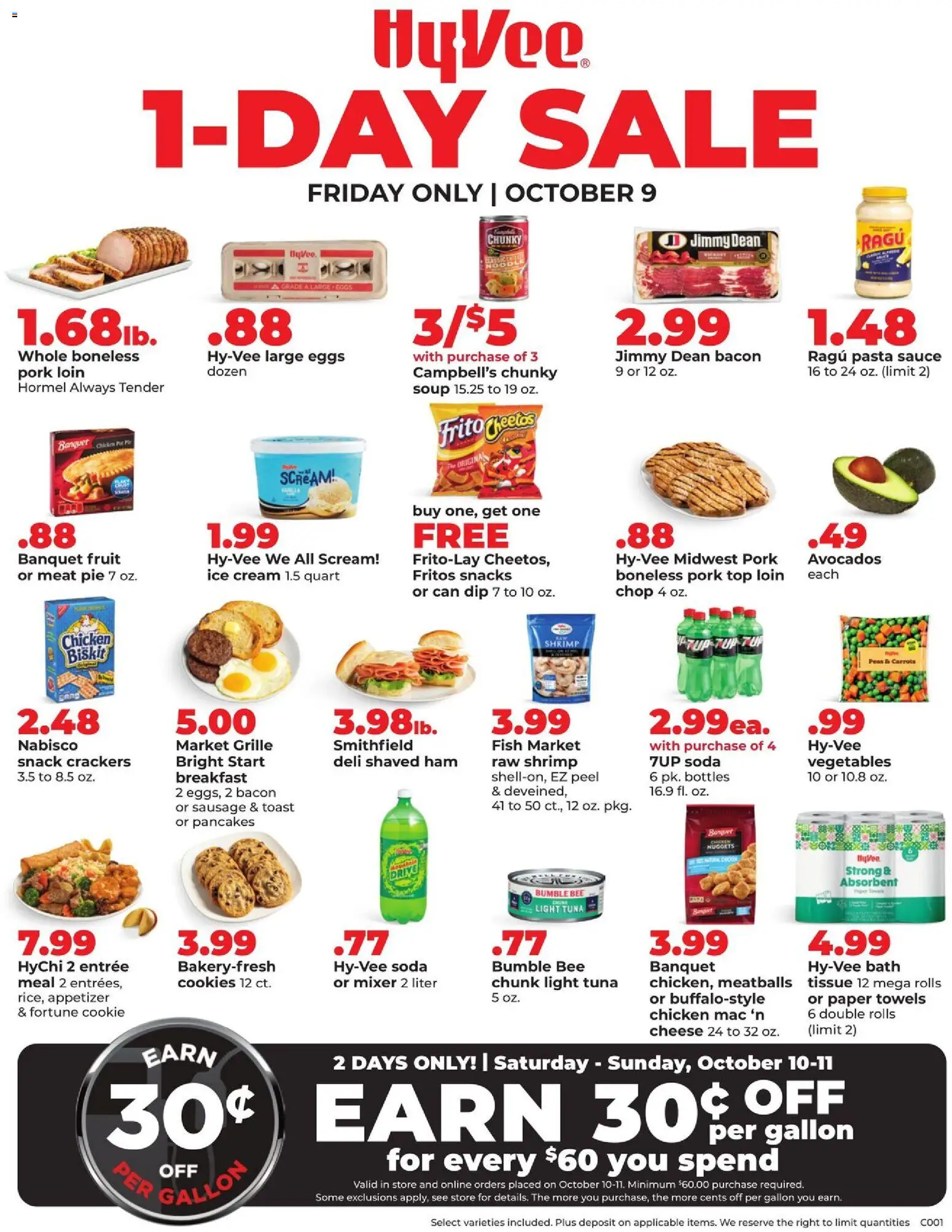 HyVee Special Sales - valid from 10/09/2026 | Page: 1
