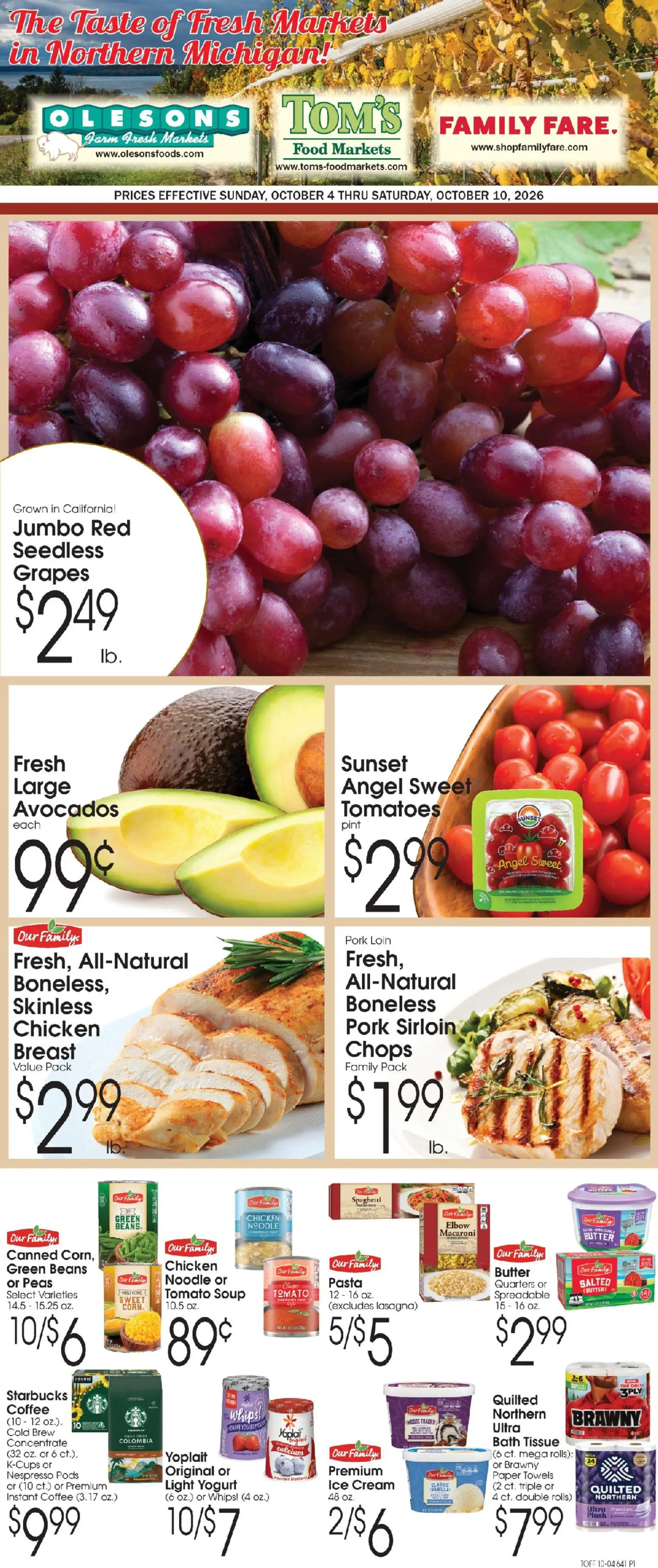 Family Fare Ad - valid from 10/04/2026 | Page: 1
