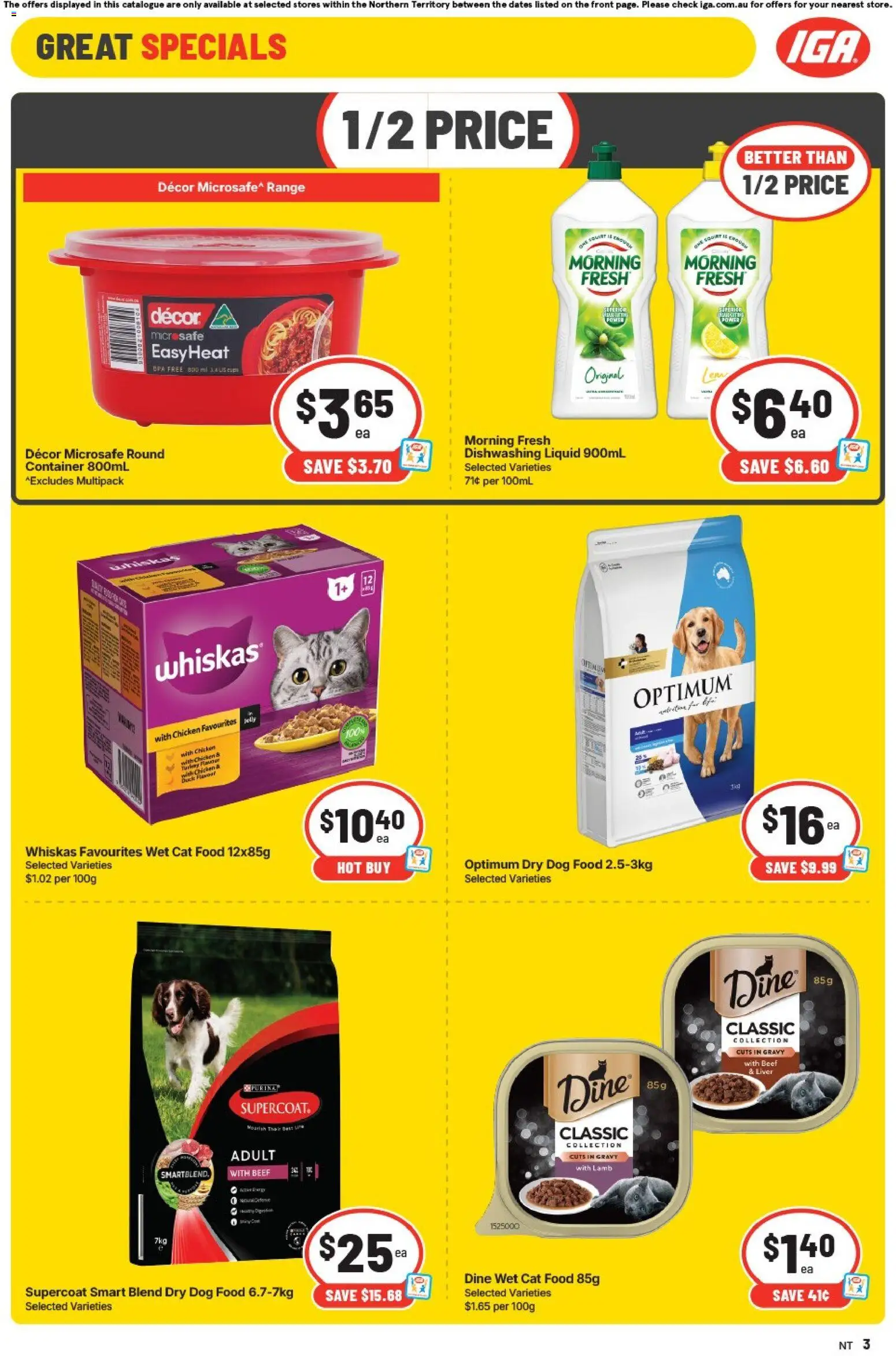 IGA catalogue - valid from 12/08/2026 | Page: 3 | Products: Decor, Food, Duck, Chicken