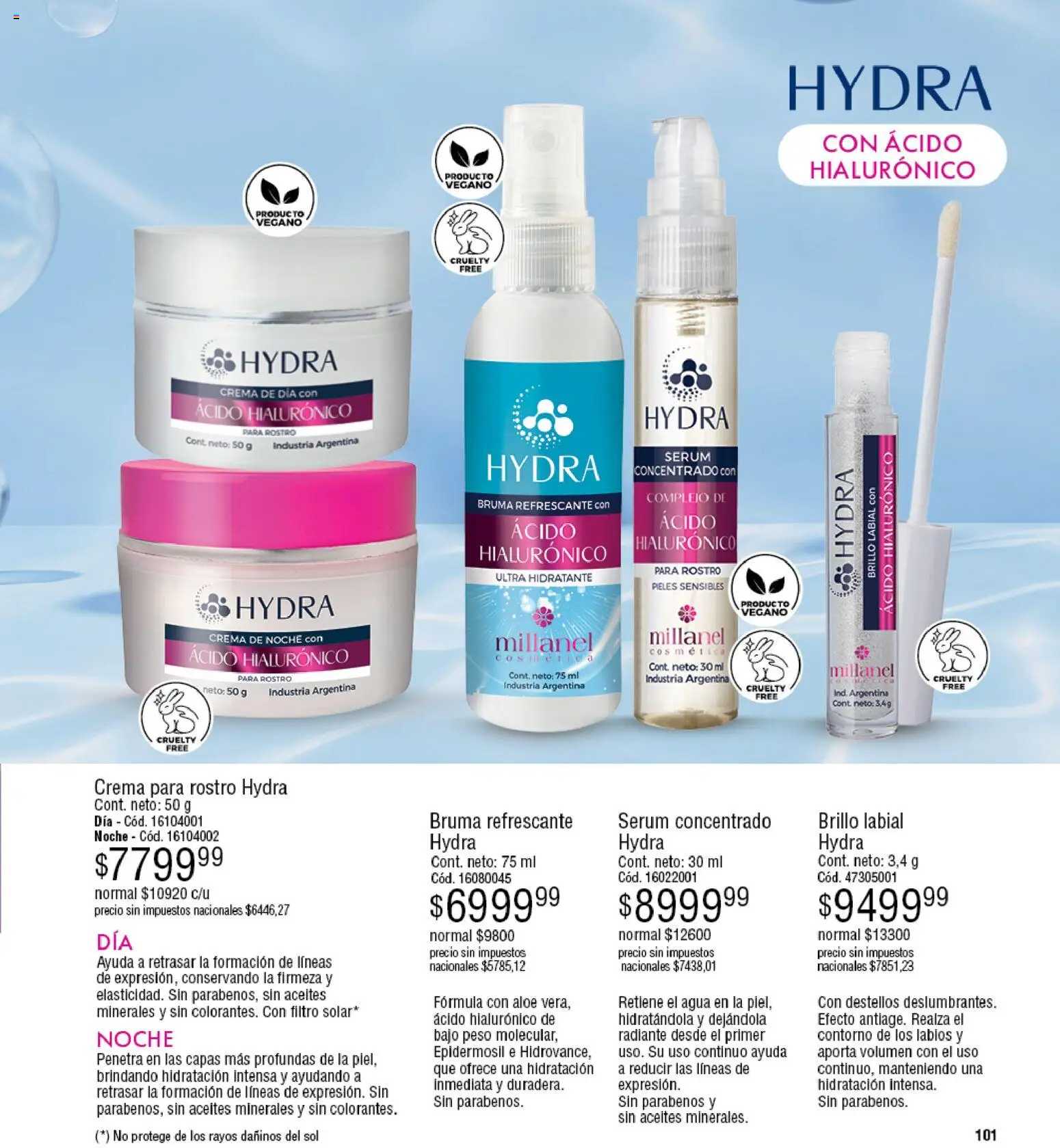 Millanel - Catálogo │ válido desde el 25.05.2026 | Página: 125 | Productos: Peso, Serum, Contorno, Brillo
