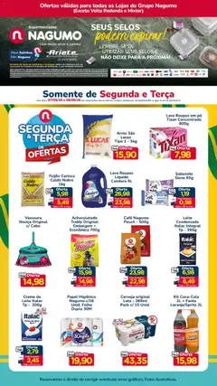 Nagumo ofertas Segunda e Terça - Pré-Visualização do folheto da loja Nagumo, válido de 07/09/2026