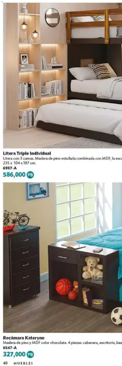 Vista previa de Betterware Catálogo de Premios, nuevo folleto de la tienda, válido en México a partir del 29/06/2026 | Página: 78 | Productos: Litera