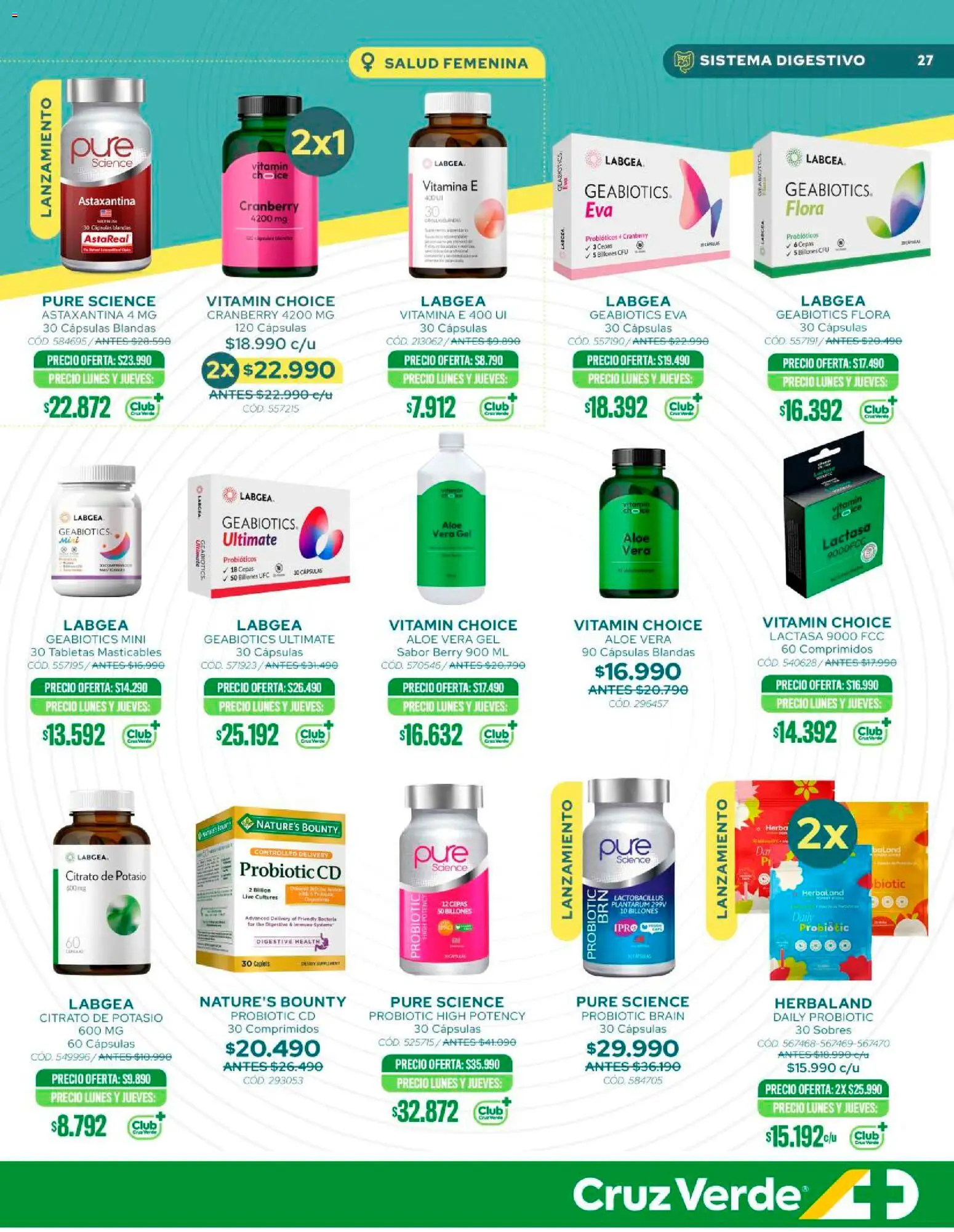 Cruz Verde Ofertas │ válido desde el 30.06.2026 | Página: 27