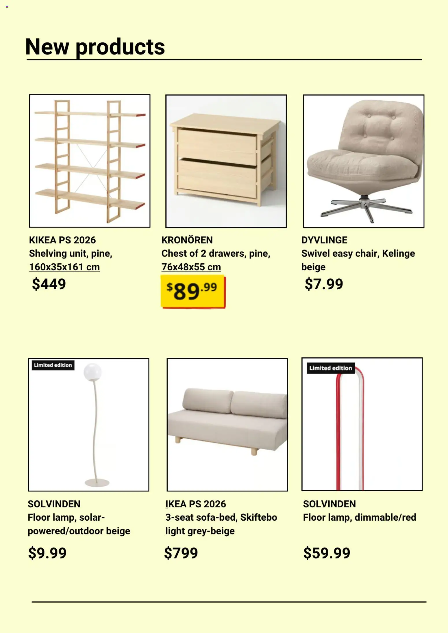 IKEA catalogue - valid from 28/08/2026 | Page: 3 | Products: Light