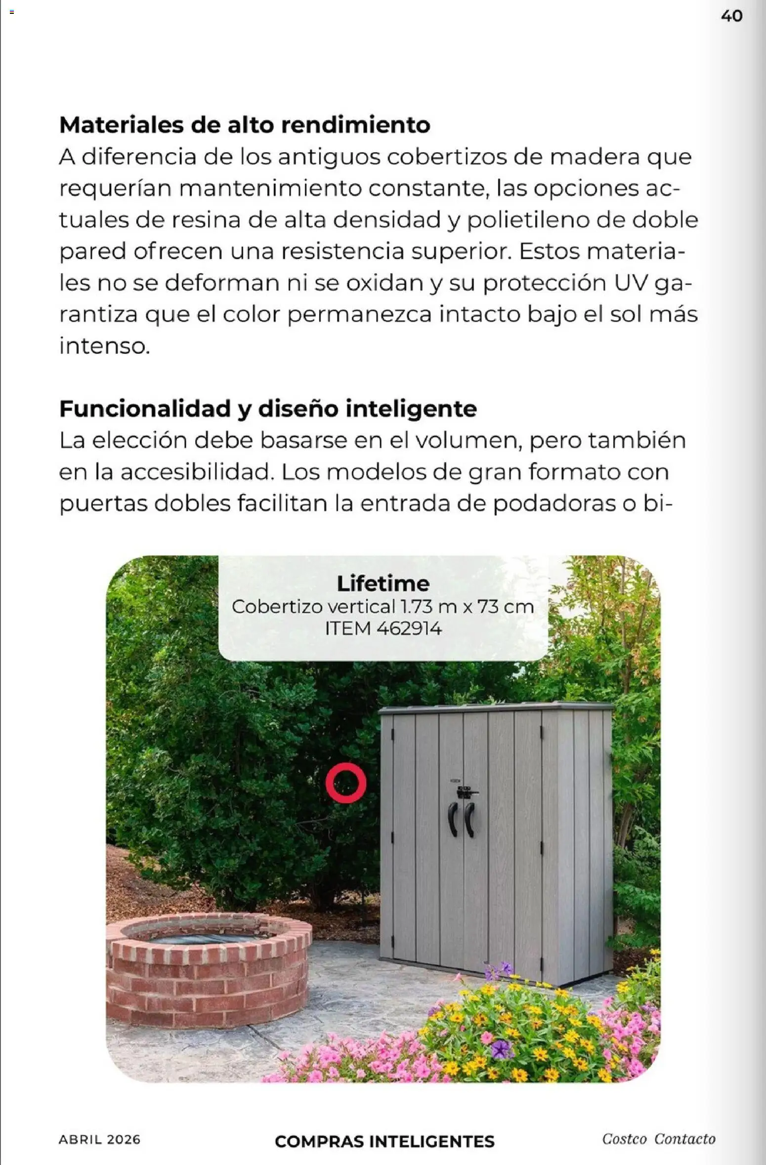 Nuevas ofertas de Costco válidas en toda la República Mexicana desde el 01.04.2026. ¡Encuentra las mejores ofertas en Costco Revista Abril 2026! | Página: 40