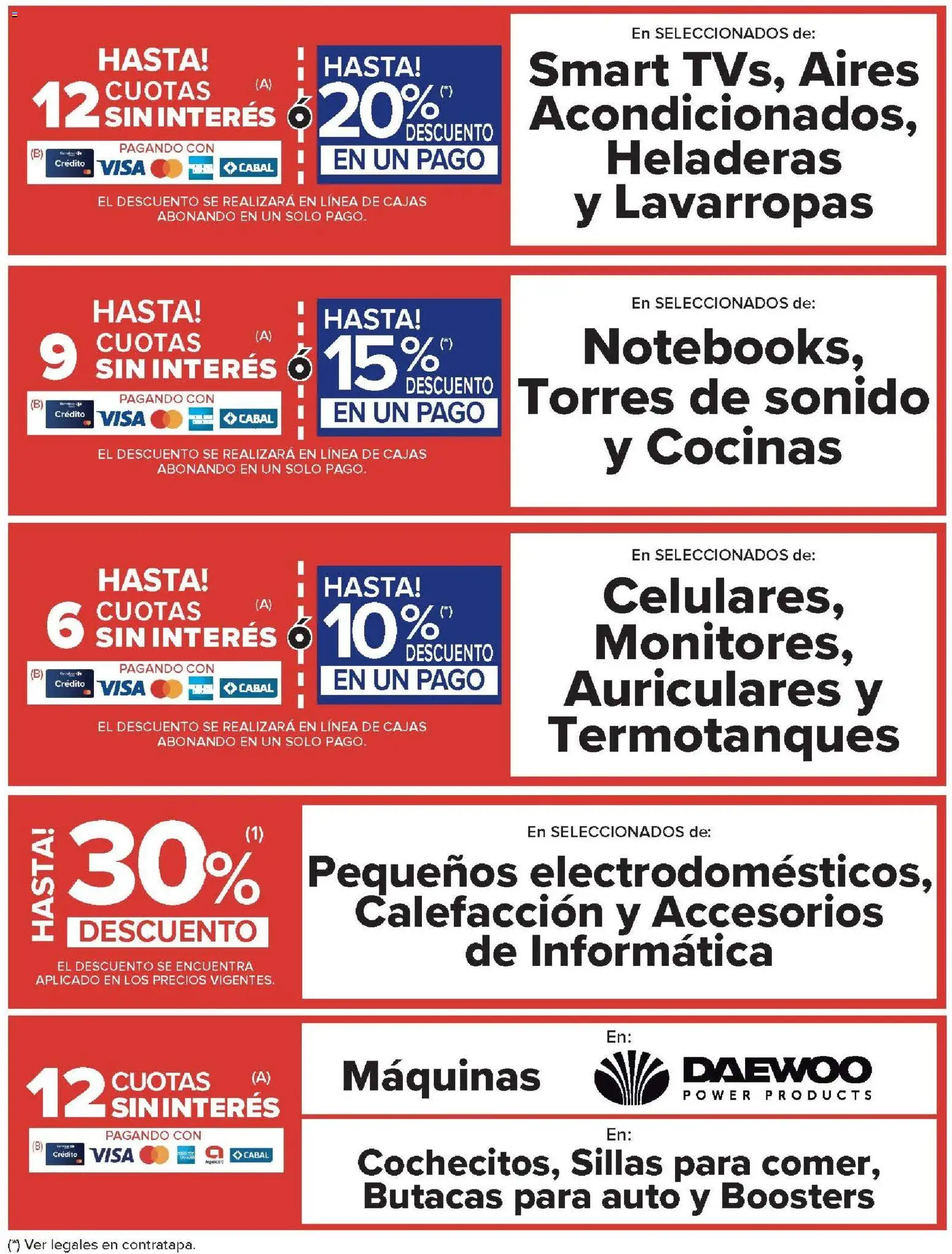 Carrefour ofertas │ válido desde el 23/06/2026 | Página: 27 | Productos: Auriculares, Lavarropas