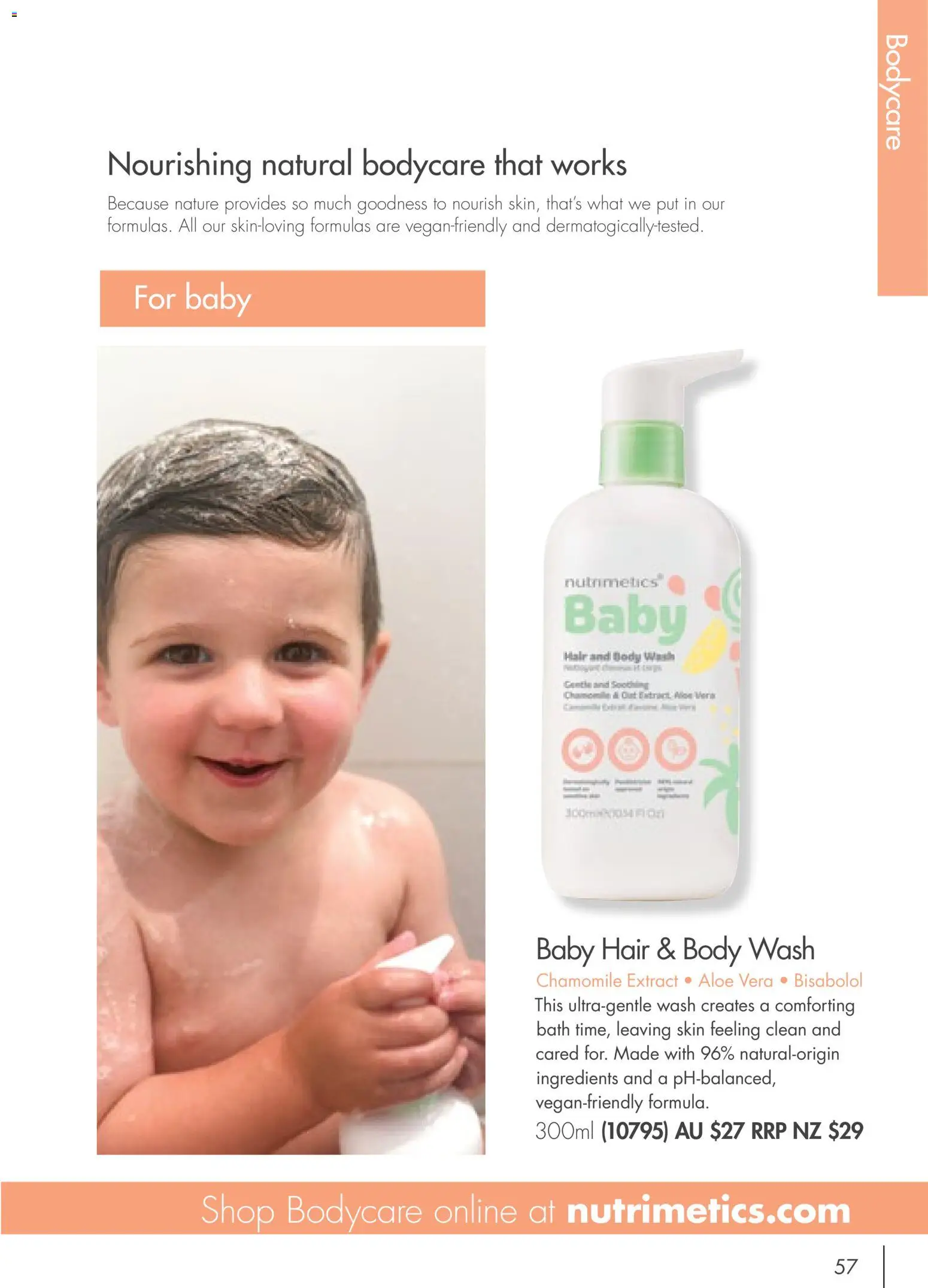 Nutrimetics catalogue - valid from 01/09/2026 | Page: 57 | Products: Bath, Ingredients