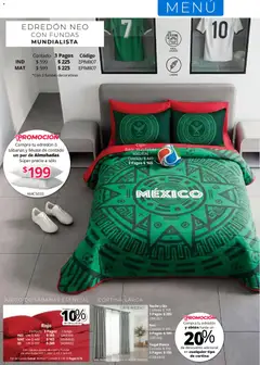 Vista previa de Colchas Concord catálogo, nuevo folleto de la tienda, válido en México a partir del 01.05.2026 | Página: 19