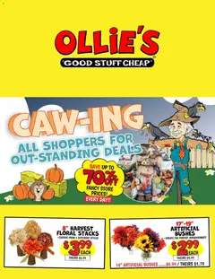 Preview of Ollie's weekly ads valid from 09/14/2026