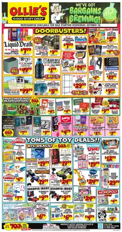 Preview of Ollie's weekly ads valid from 10/28/2026