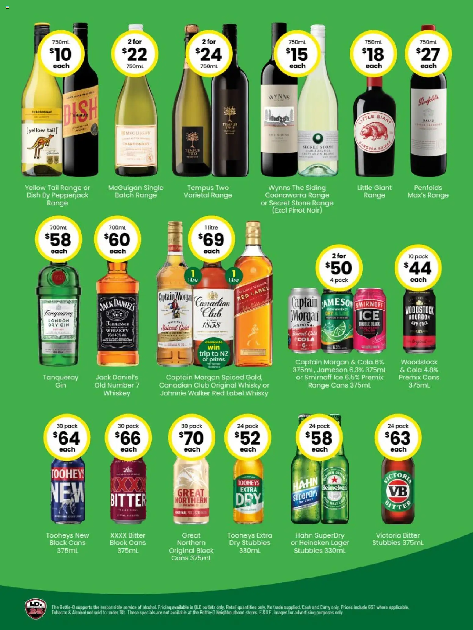 The Bottle-O catalogue - valid from 20/07/2026 | Page: 2 | Products: Bourbon, Gin, Whiskey