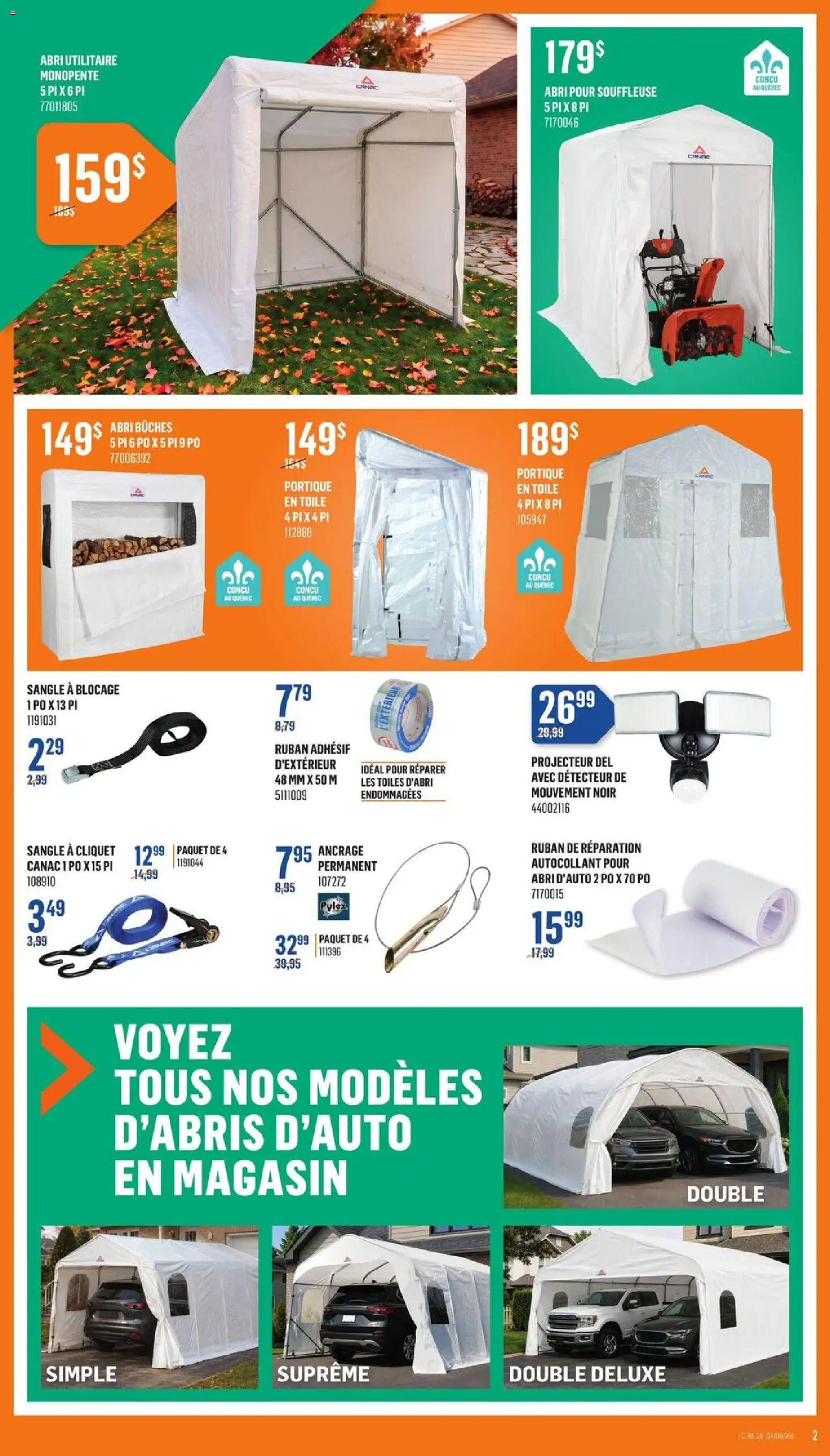 Canac flyer valid from Sep 24, 2026 | Page: 2
