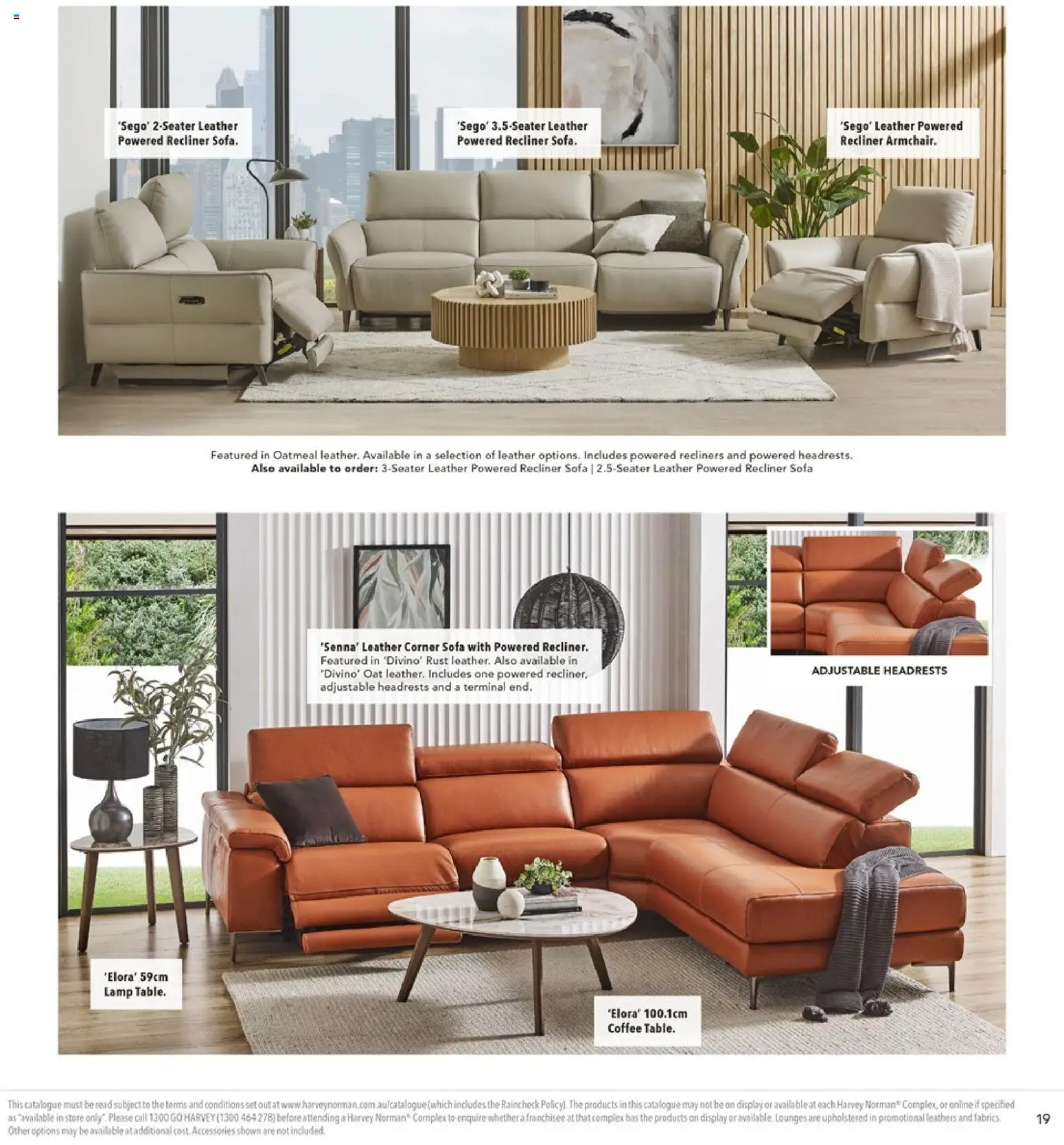 Harvey Norman catalogue - valid from 12.02.2026 | Page: 19 | Products: Sofa, Coffee, Recliner, Accessories