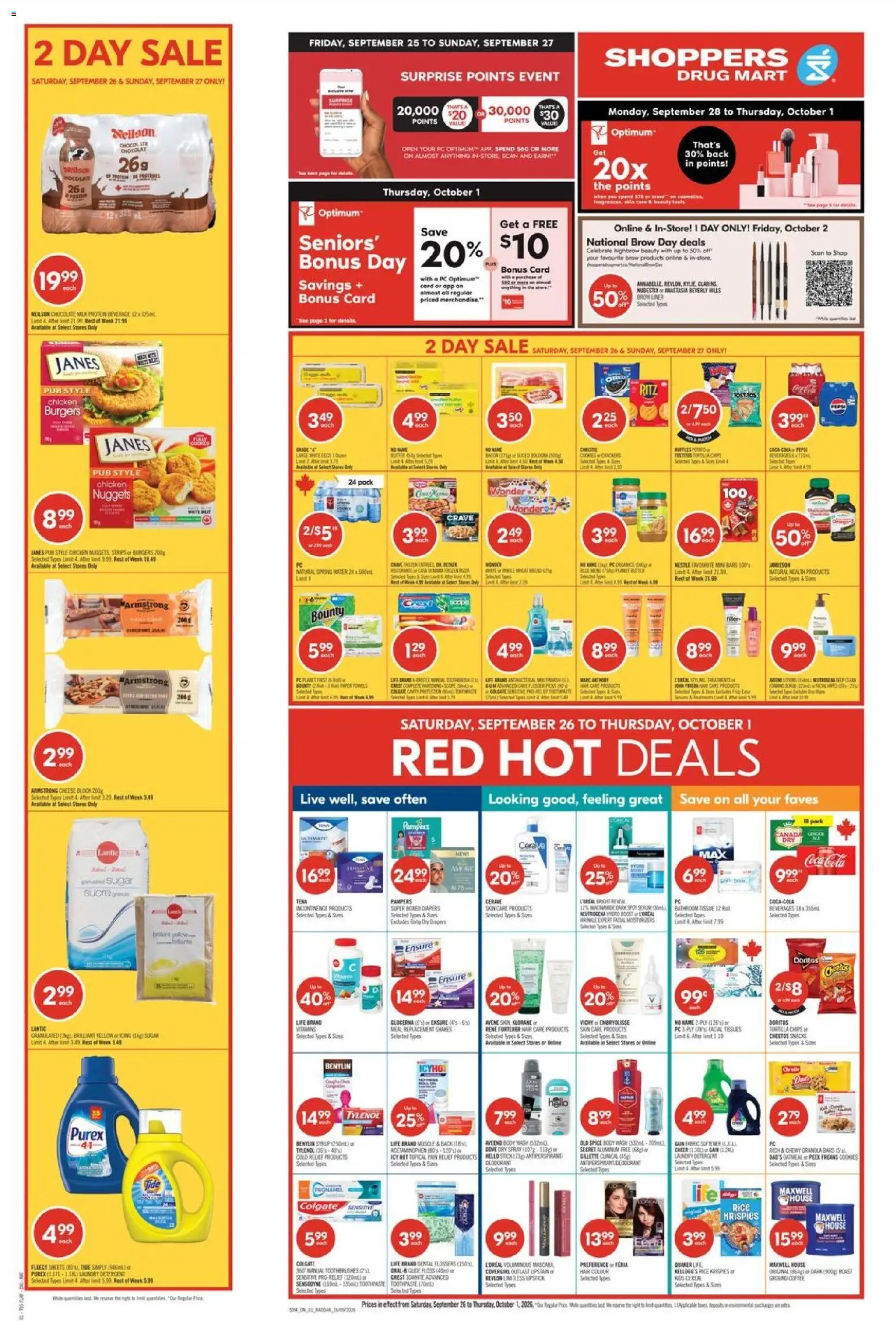 Shoppers Saturday, September 26 Top Hampers