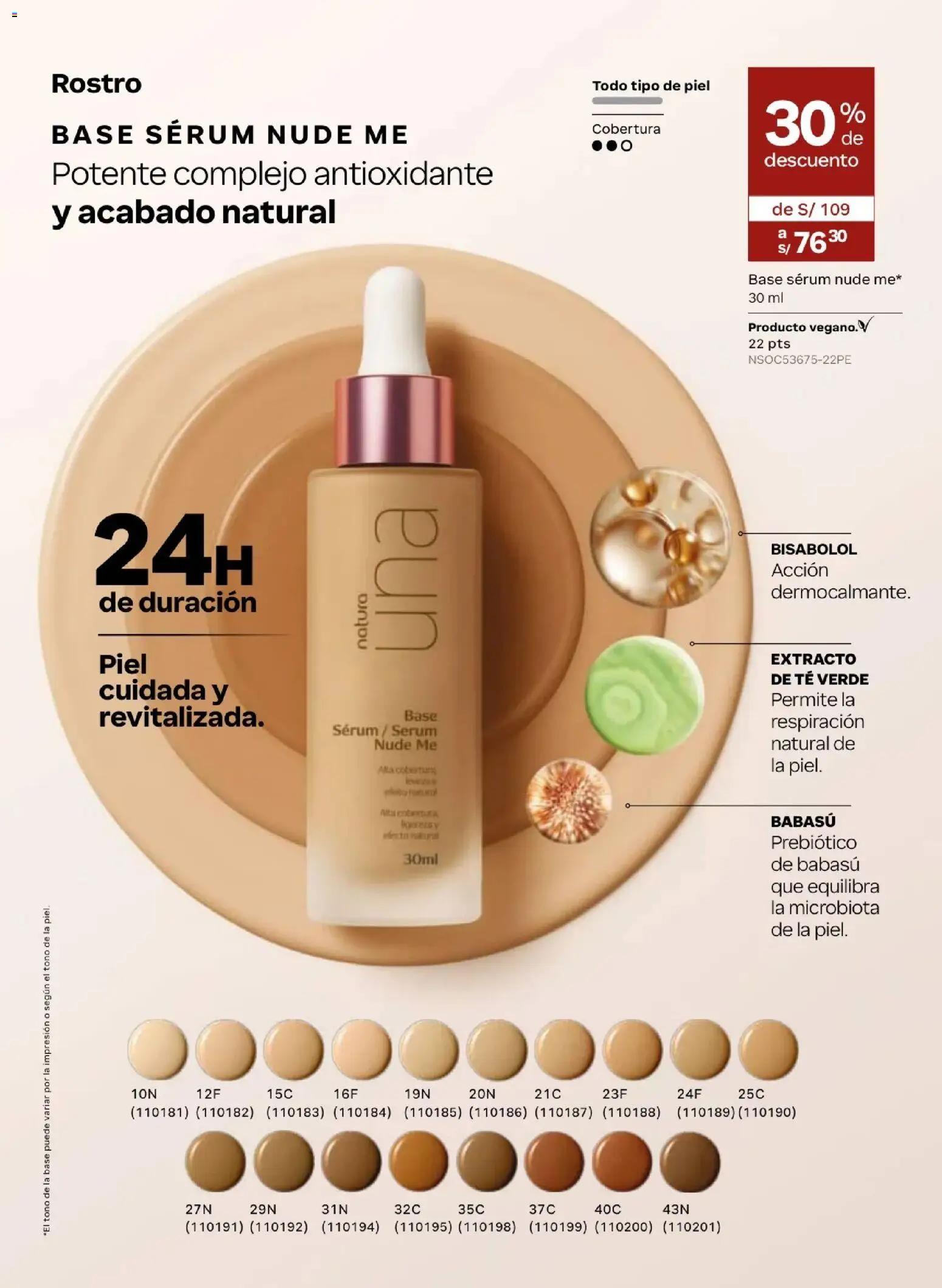 Catálogo Natura válido desde 24.05.2026 | Página: 59 | Productos: Té