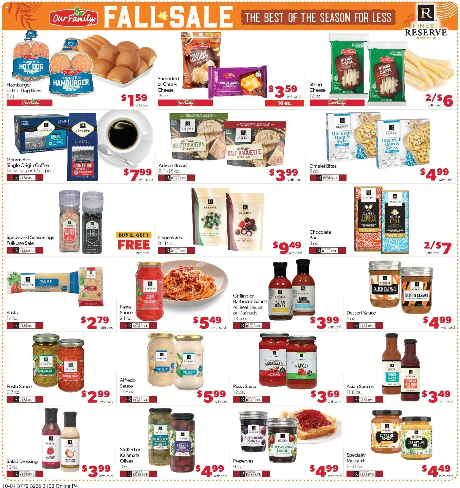 Family Fare Weekly Ad - ND - valid from 10/04/2026 | Page: 5 | Products: Ginger, Cheese, Bread, Spices