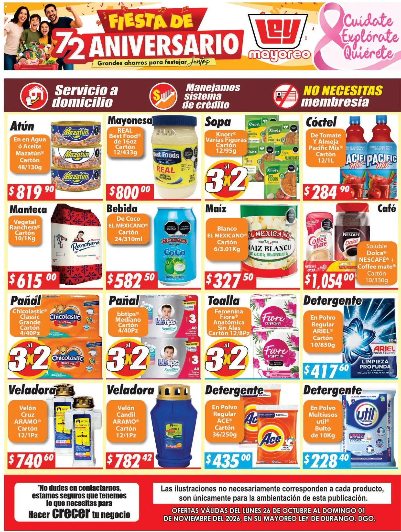 Catálogo Casa Ley - Página 2 - Ofertas válidas hasta el 1 de noviembre de 2026