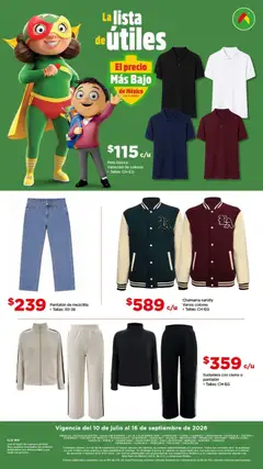 Vista previa de Bodega Aurrerá folleto Back to School, nuevo folleto de la tienda, válido en México a partir del 10/07/2026 | Página: 7