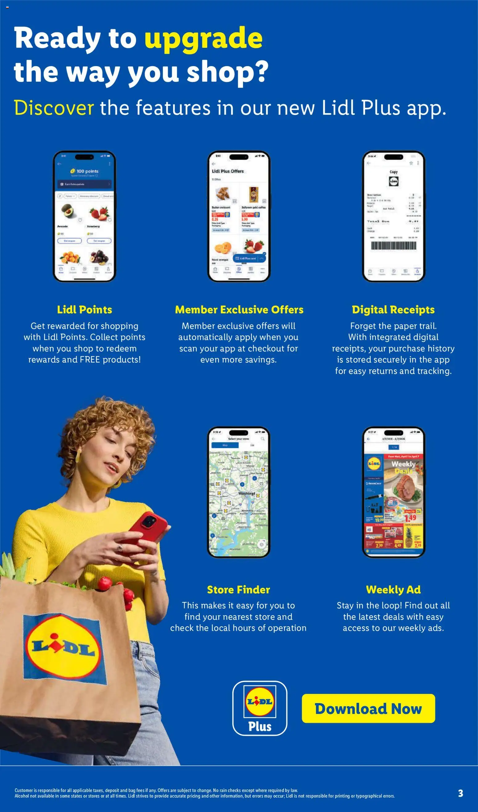 Lidl Weekly Ad - valid from 07/08/2026 | Page: 3 | Products: Coffee, Alcohol, Bag