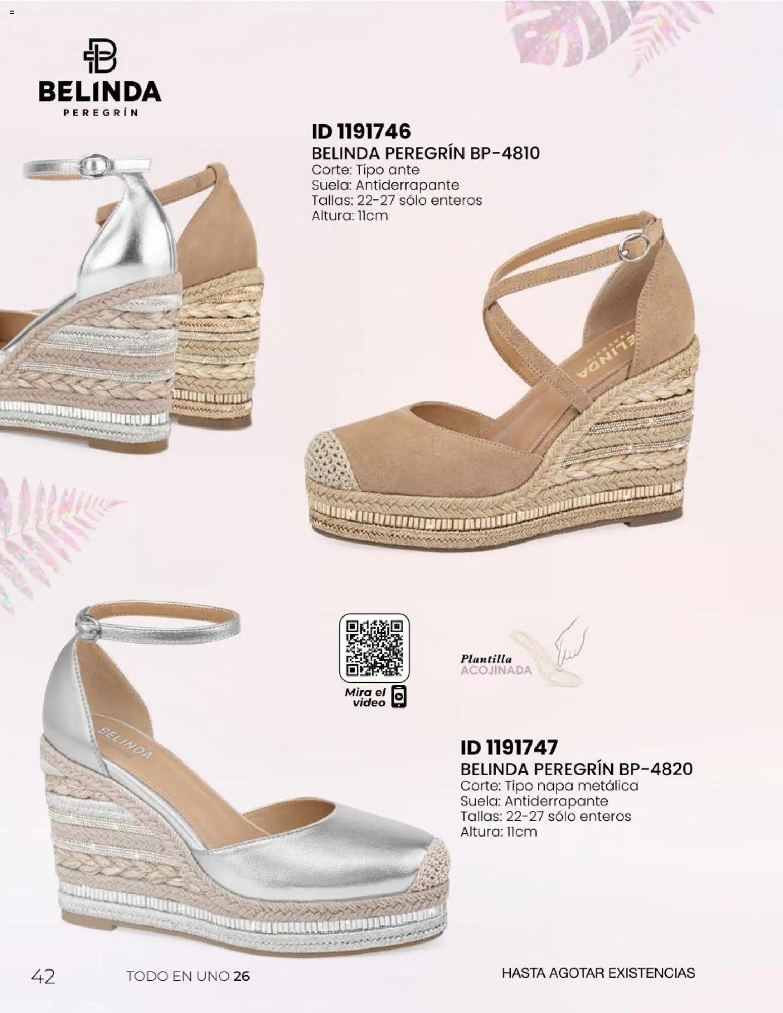 Nuevas ofertas de Price Shoes válidas en toda la República Mexicana desde el 06.05.2026. ¡Encuentra las mejores ofertas en Price Shoes catálogo Todo en uno! | Página: 42 | Productos: Video
