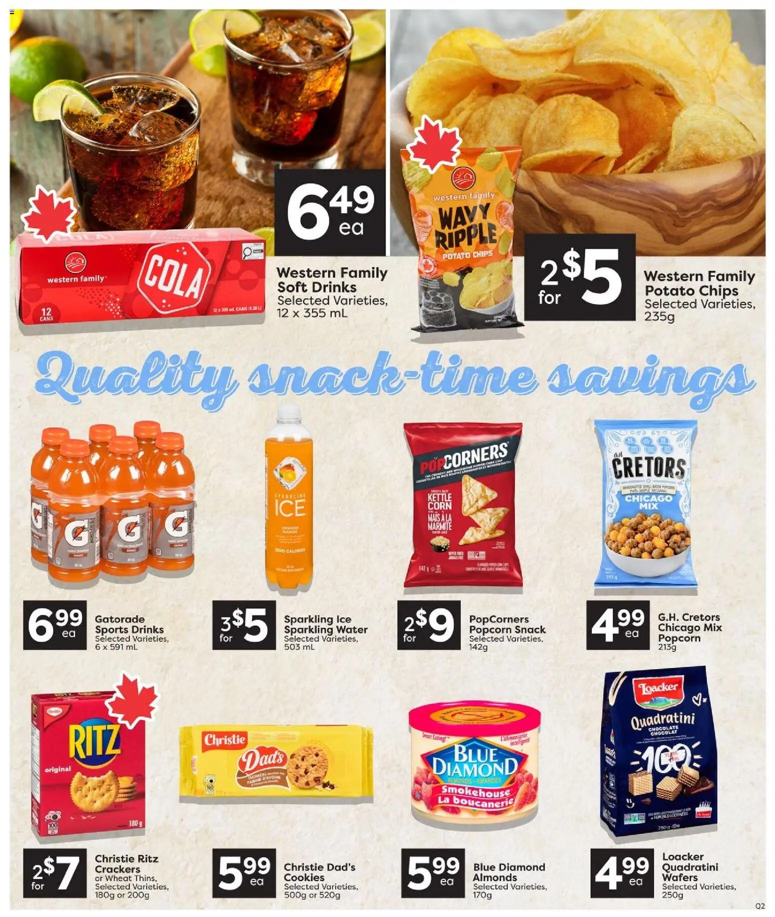 Quality Foods flyer valid from 04.06.2026 | Page: 11 | Products: Chips, Cookies, Chocolate